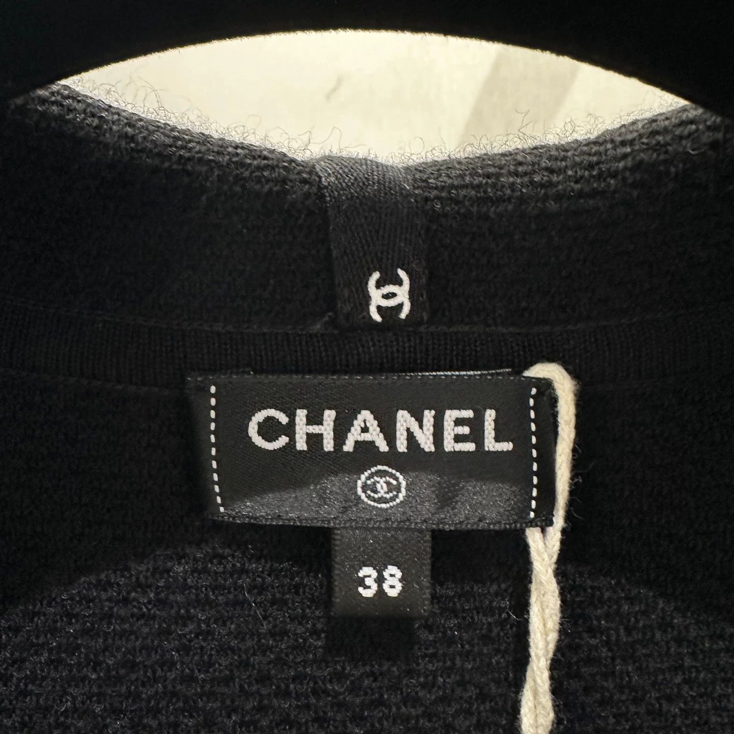 Chanel Chanel Knit Black T-Shirt it_38 Women Size XS / US 0-2 / IT 36-38 - 3 Thumbnail