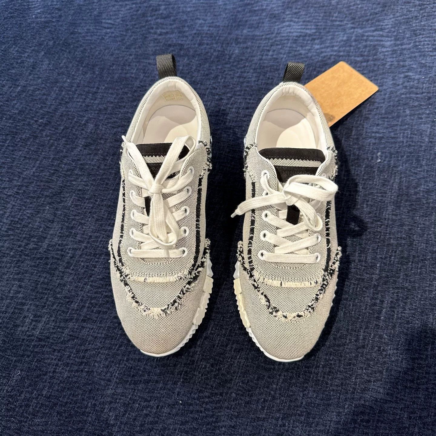 Hermes Hermes Blue Lowtop Sneakers 5 Men Size US 5 / EU 37 - 2 Thumbnail