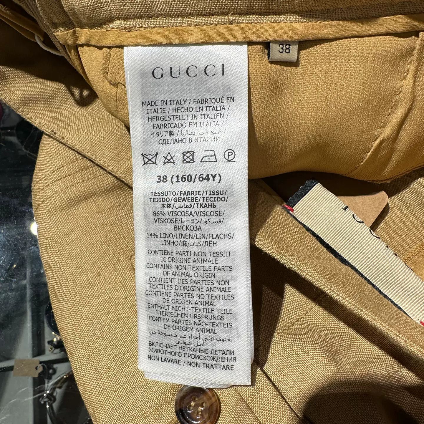 Gucci Gucci Long Brown T-Shirt it_38 Women Size XS / US 0-2 / IT 36-38 - 4 Thumbnail