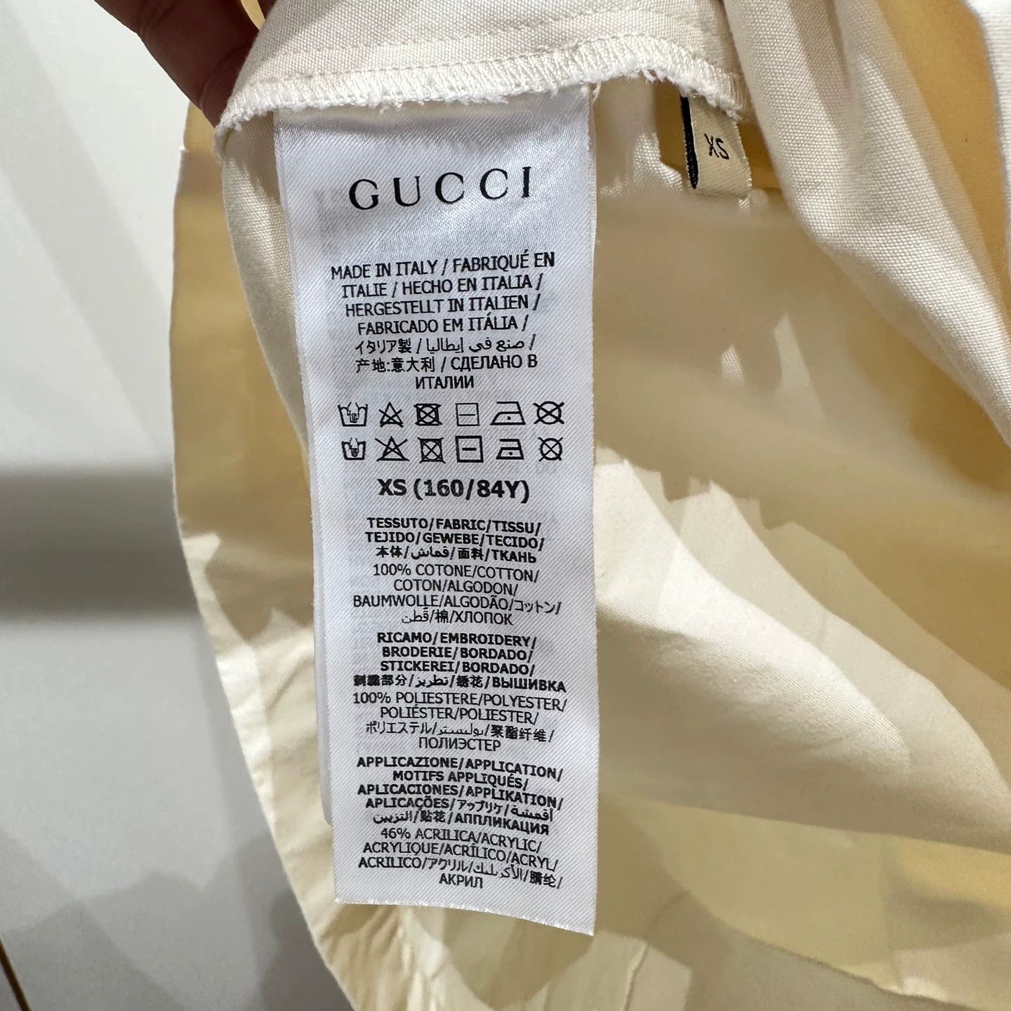 Gucci Gucci T-Shirt XS Women Size XS / US 0-2 / IT 36-38 - 4 Thumbnail