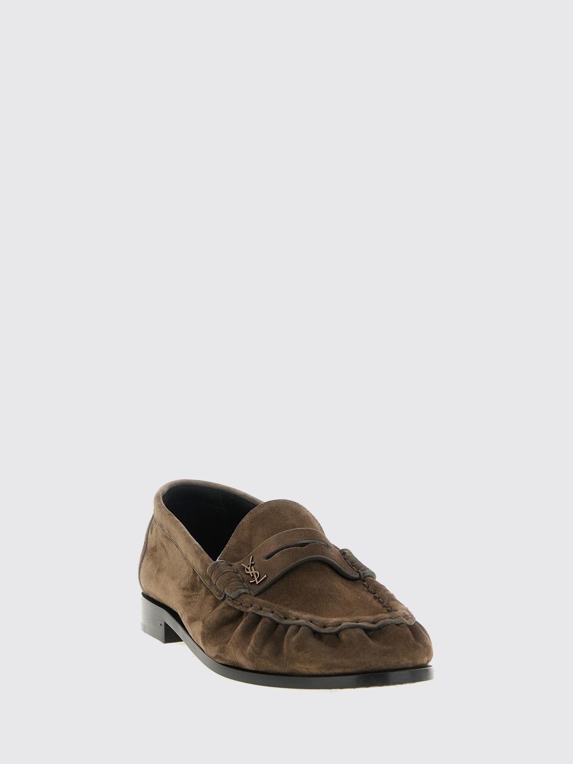 Saint Laurent Paris Saint Laurent Loafers Men Charcoal Size US 11 / EU 44 - 2 Thumbnail