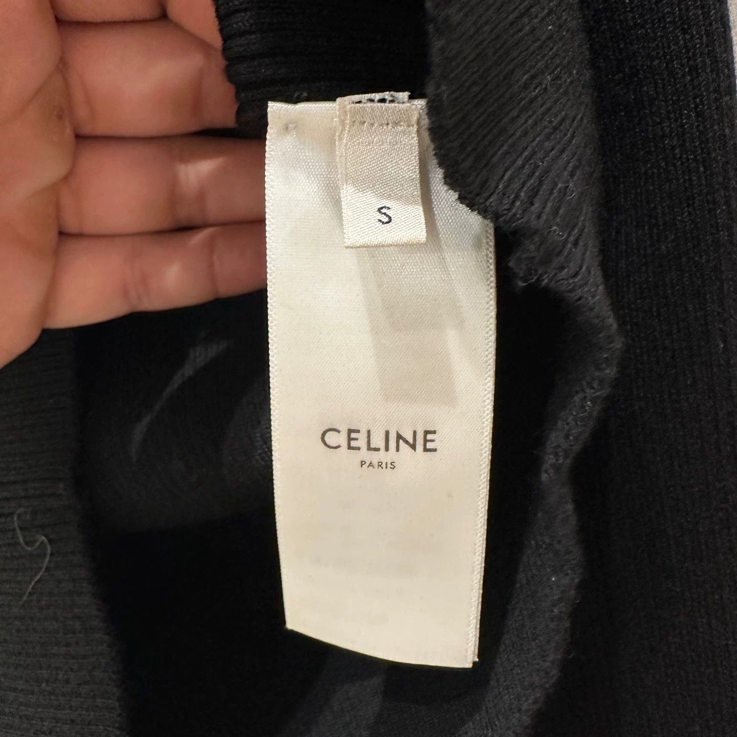 Celine Celine Wool Embroidered T-Shirt S Women Size S / US 4 / IT 40 - 4 Thumbnail