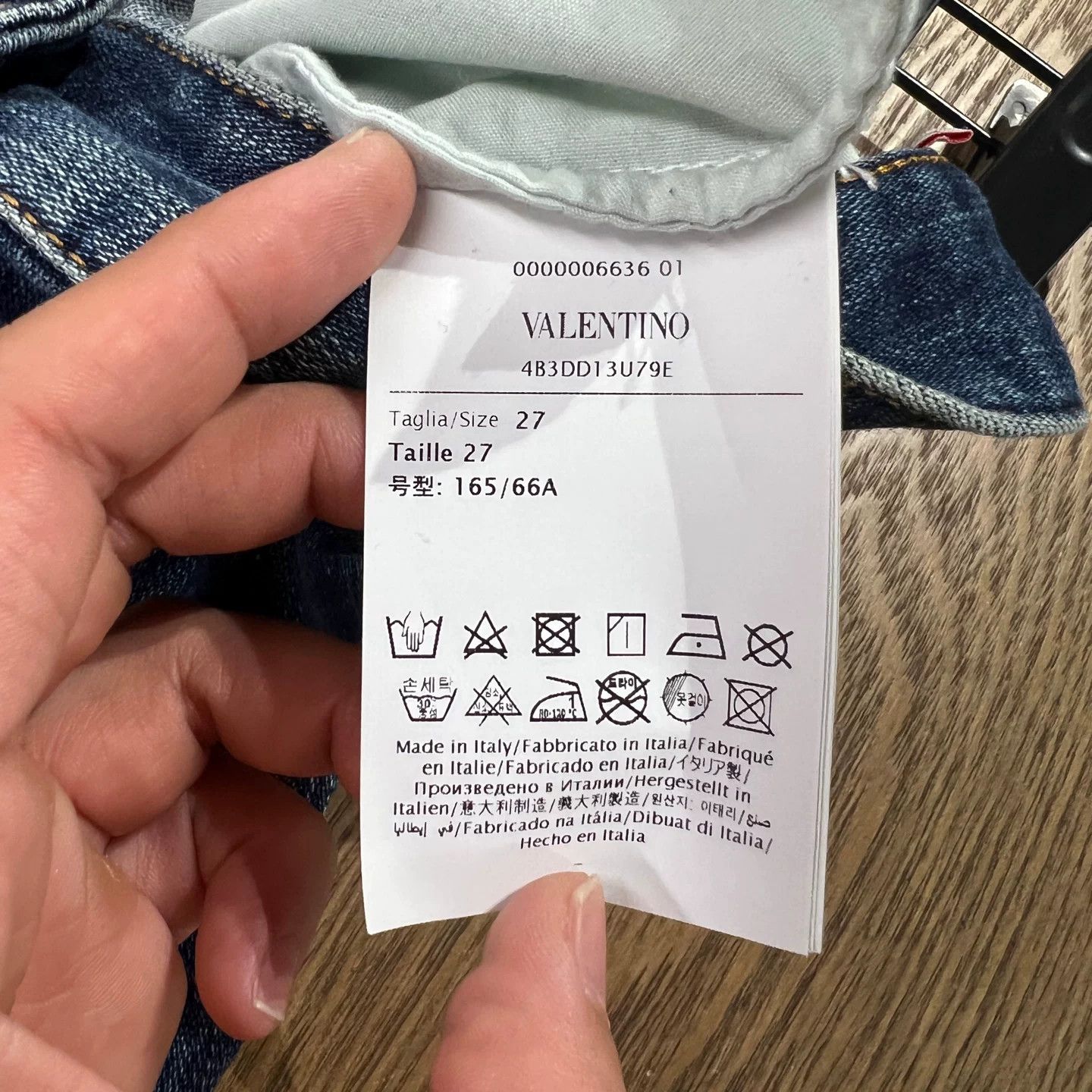 Valentino Valentino Retro Jeans 27 Women Size 27" / US 4 / IT 40 - 4 Thumbnail