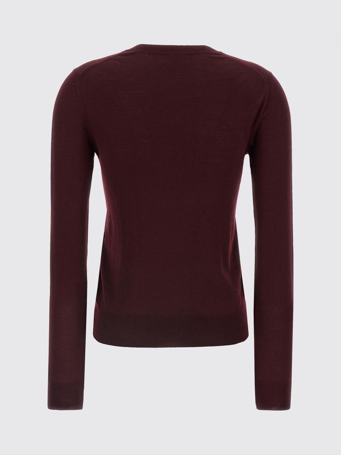 Saint Laurent Paris Saint Laurent Sweater Woman Burgundy Size S / US 4 / IT 40 - 2 Thumbnail