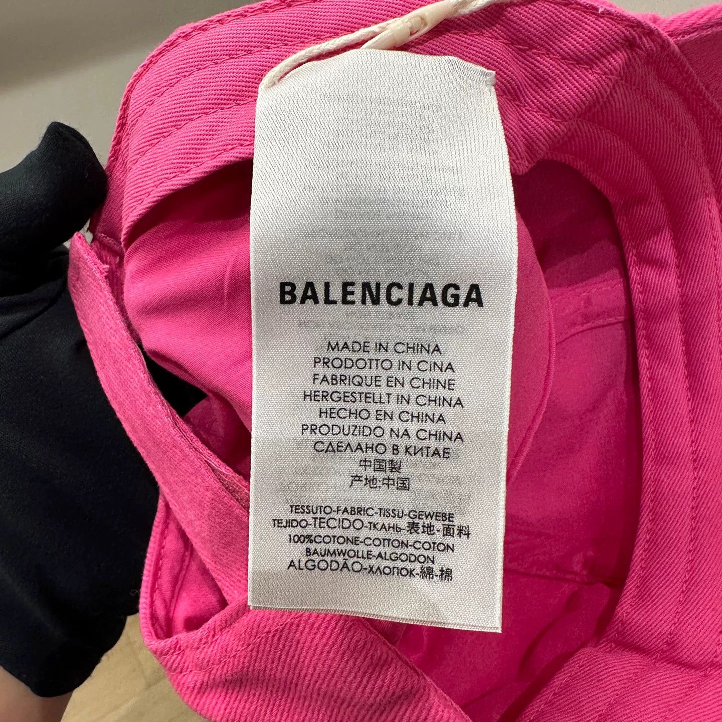 Balenciaga Balenciaga Pink Hat one size Men Size ONE SIZE - 6 Thumbnail