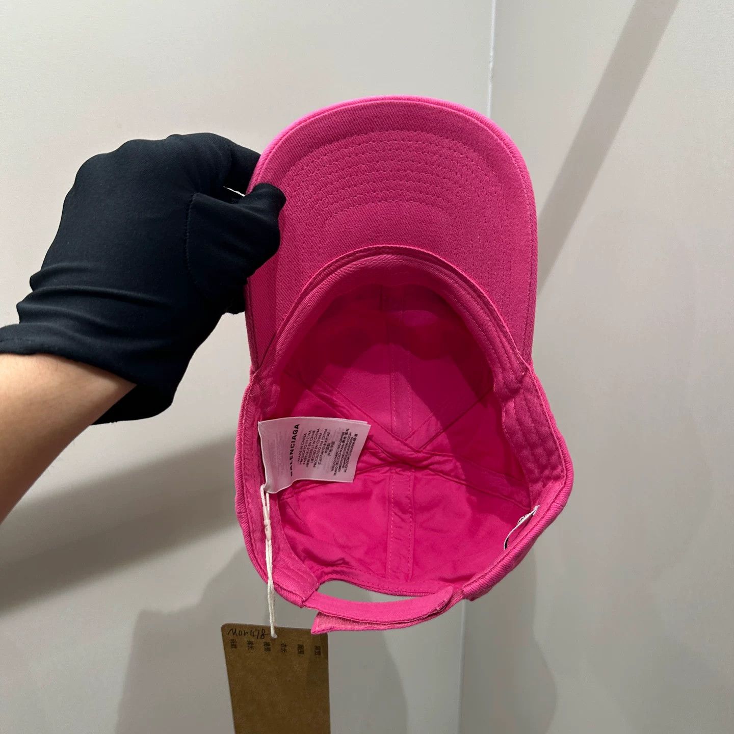 Balenciaga Balenciaga Pink Hat one size Men Size ONE SIZE - 4 Thumbnail