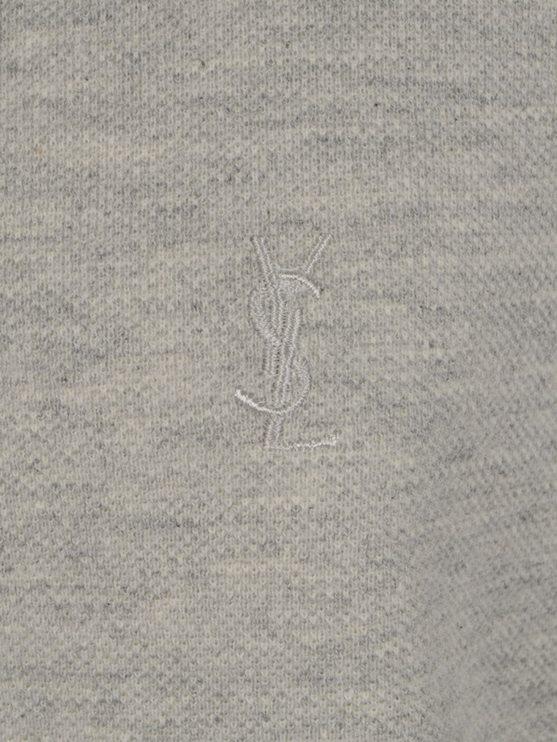 Saint Laurent Paris Saint Laurent T-Shirt Woman Grey Size L / US 10 / IT 46 - 3 Thumbnail
