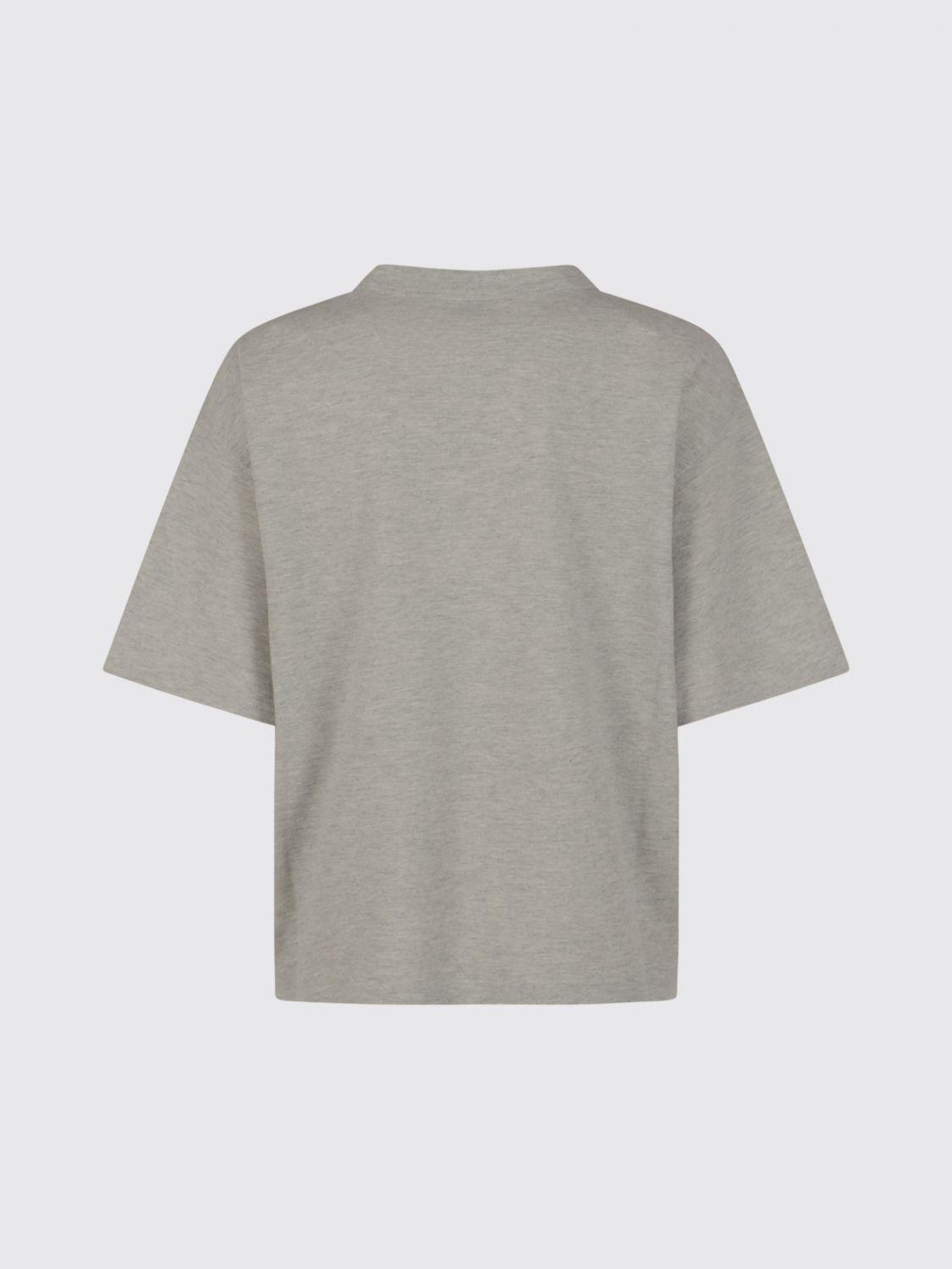 Saint Laurent Paris Saint Laurent T-Shirt Woman Grey Size L / US 10 / IT 46 - 2 Thumbnail