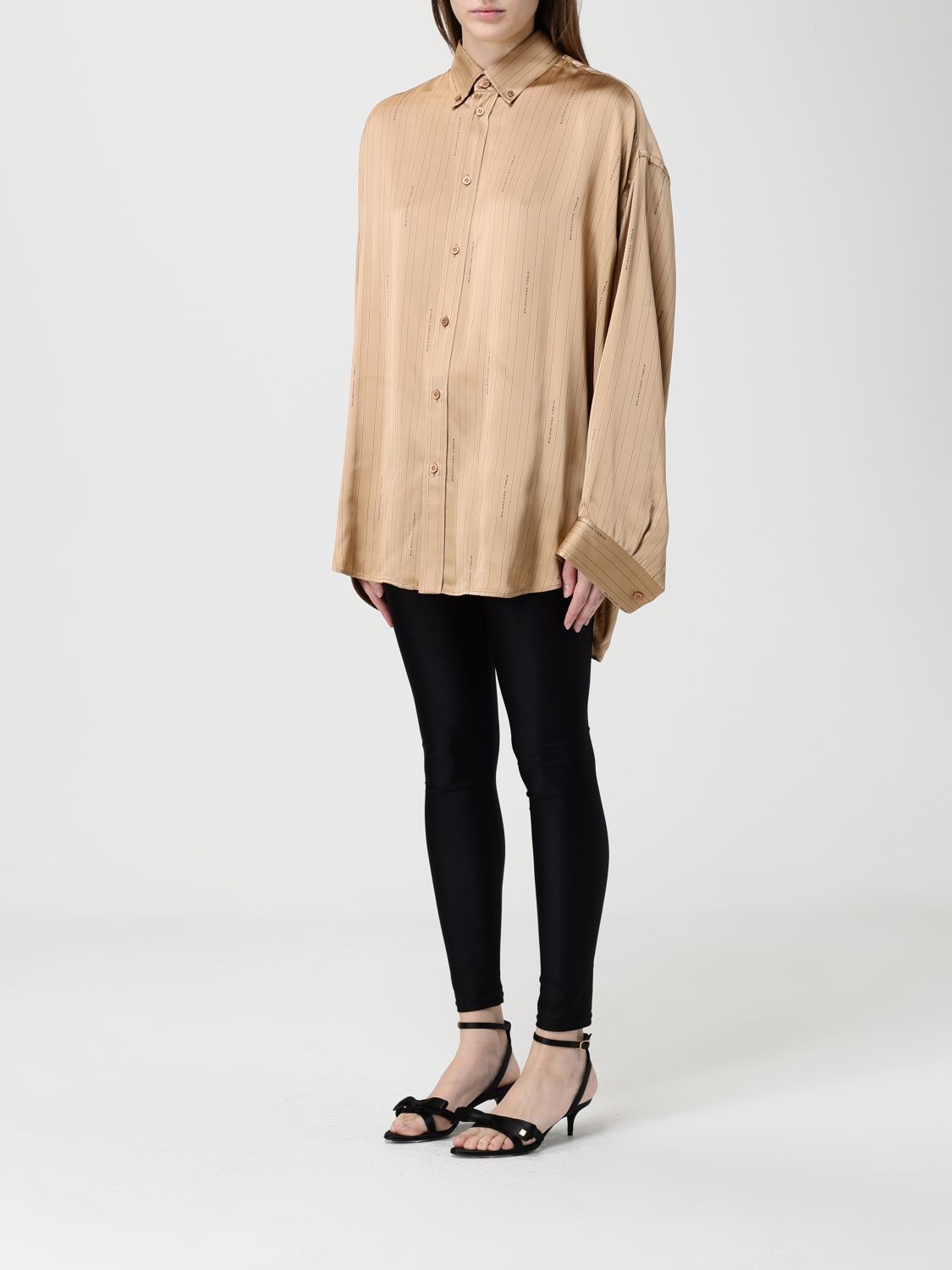 Balenciaga Balenciaga Shirt Woman Camel Size M / US 6-8 / IT 42-44 - 4 Thumbnail