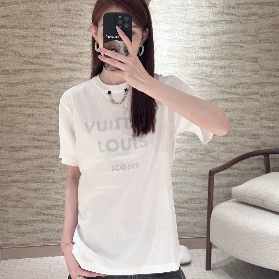 Louis Vuitton Louis Vuitton T-Shirt S Women Size S / US 4 / IT 40 - 6 Thumbnail