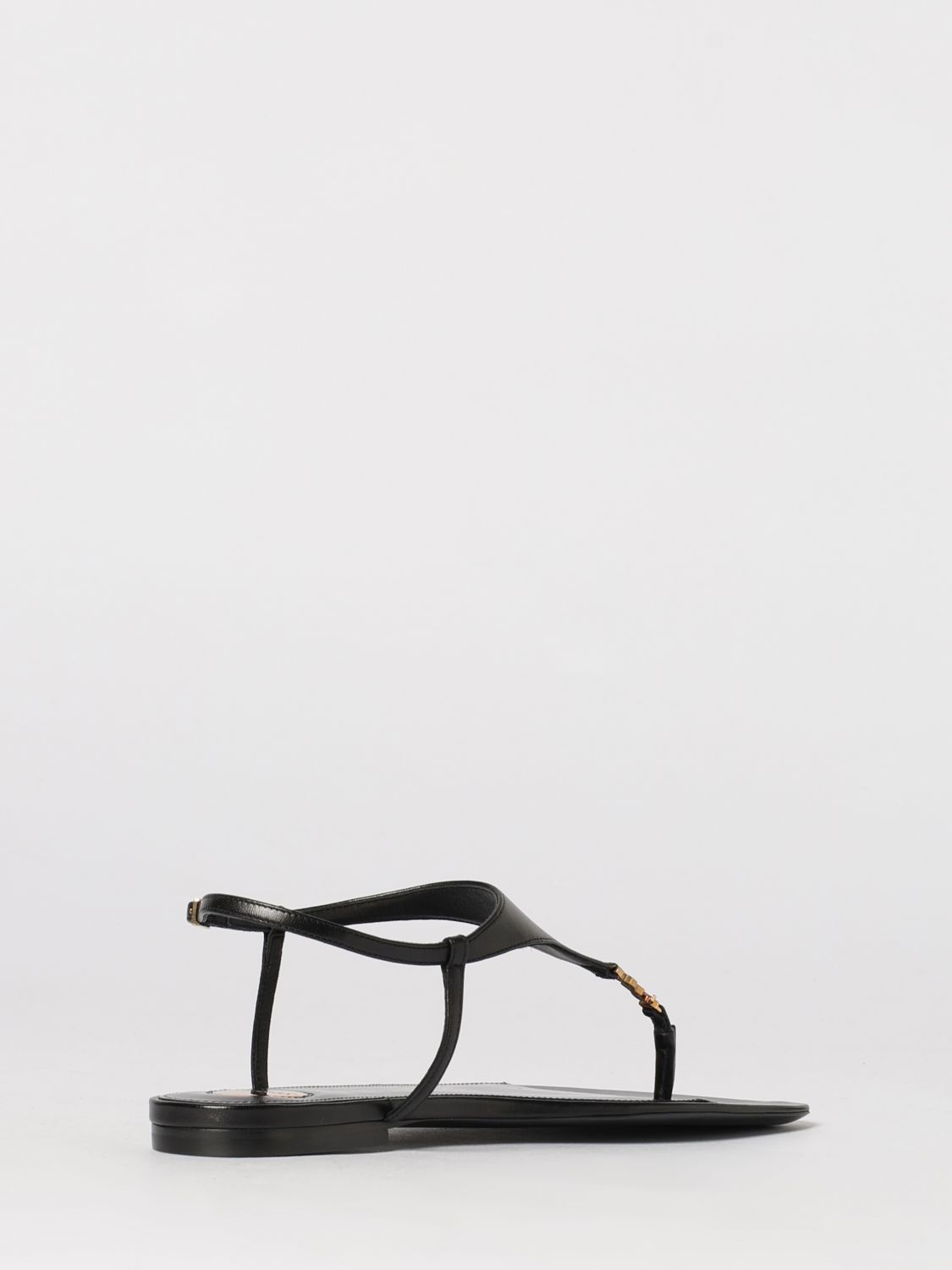 Saint Laurent Paris Saint Laurent Heeled Sandal Woman Black Size US 9 / IT 39 - 3 Thumbnail