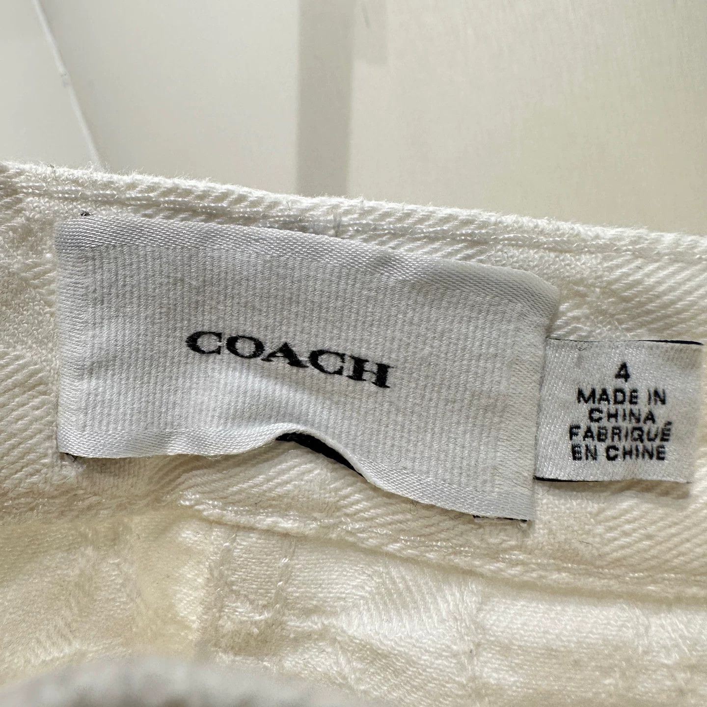 Coach Coach Cotton Gold T-Shirt XL Women Size XL / US 12-14 / IT 48-50 - 3 Thumbnail