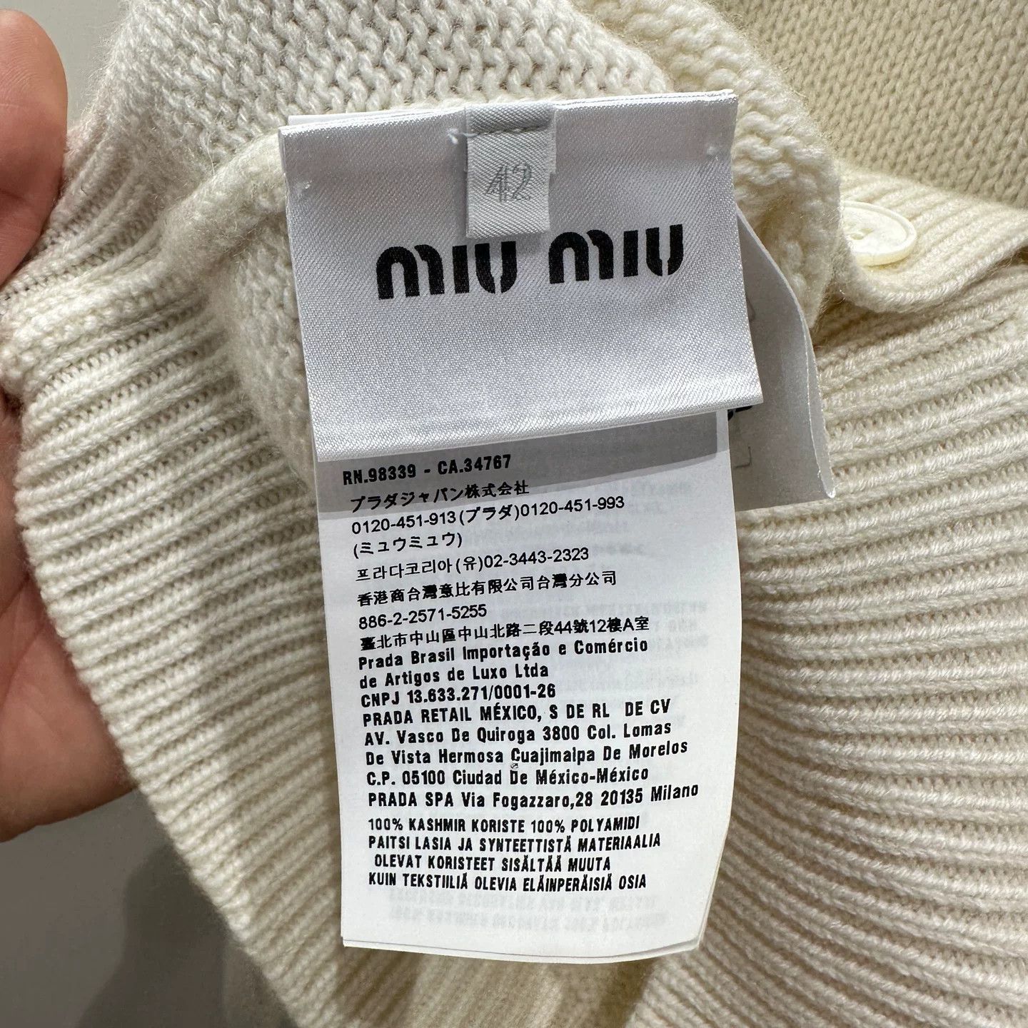 Miu Miu Miu Miu Knit Dress it_42 Women Size M / US 6-8 / IT 42-44 - 4 Thumbnail