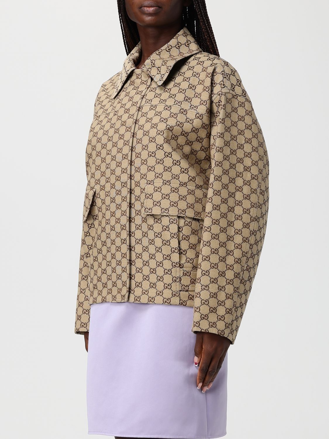 Gucci Gucci Jacket Woman Camel Size XS / US 0-2 / IT 36-38 - 3 Thumbnail