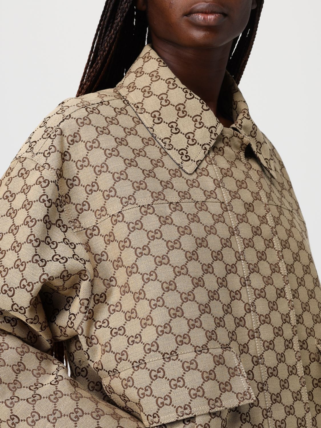 Gucci Gucci Jacket Woman Camel Size M / US 6-8 / IT 42-44 - 4 Thumbnail