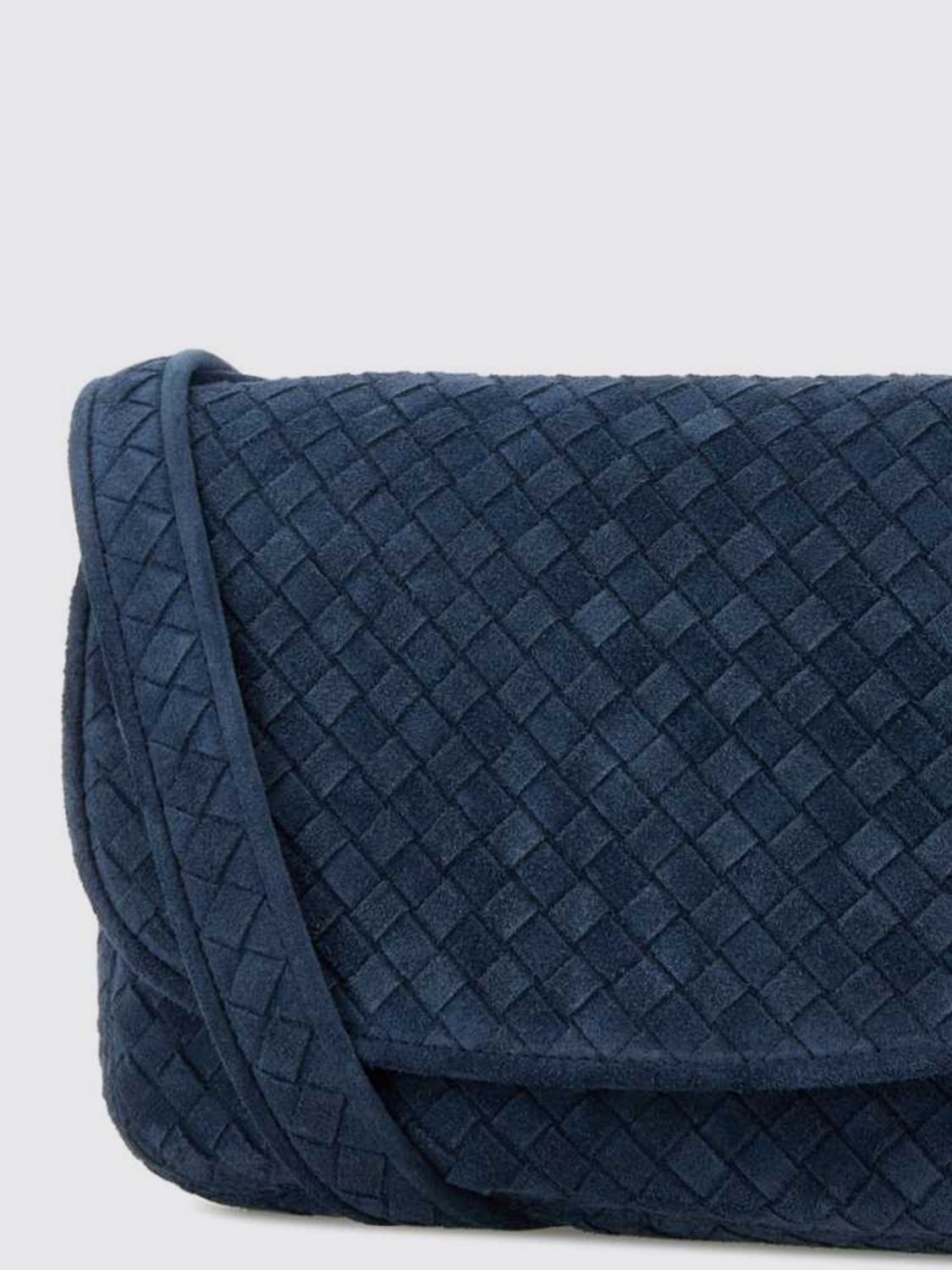 Bottega Veneta Bottega Veneta Shoulder Bag Men Blue Size ONE SIZE - 3 Thumbnail
