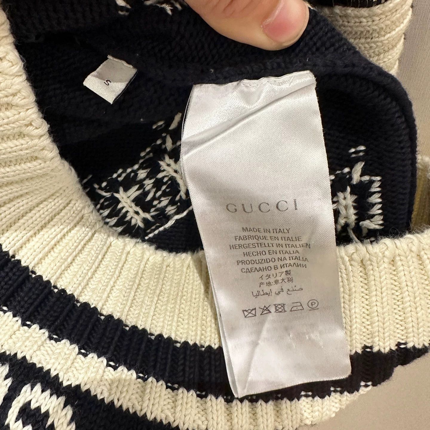 Gucci Gucci Knit Striped T-Shirt S Women Size S / US 4 / IT 40 - 4 Thumbnail