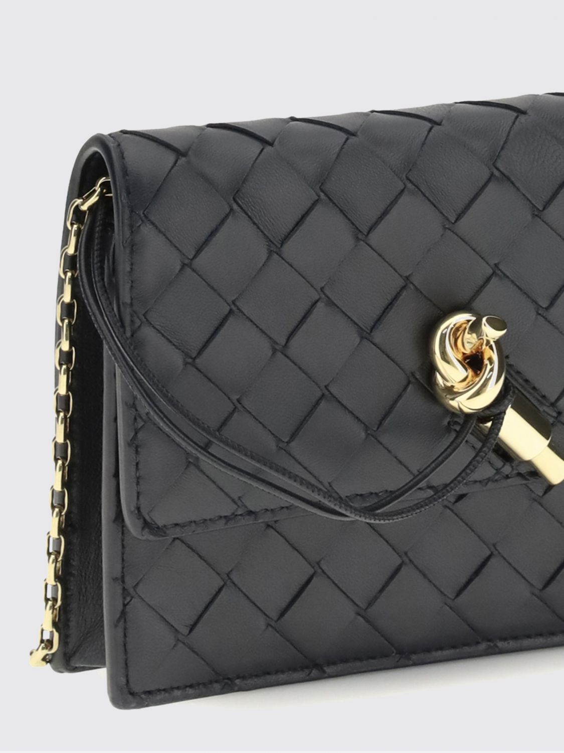 Bottega Veneta Bottega Veneta Mini Bag Woman Navy Size ONE SIZE - 3 Thumbnail