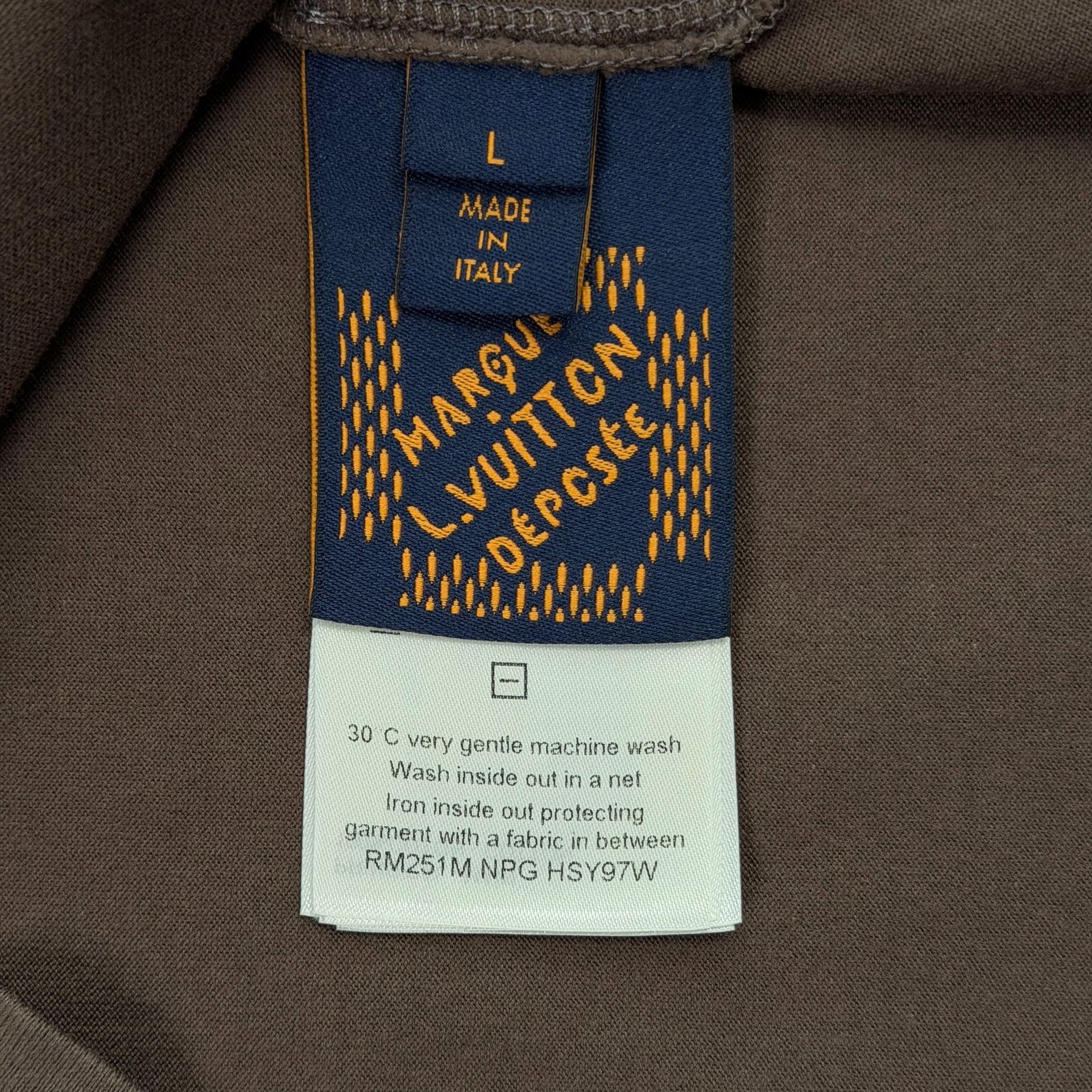 Louis Vuitton Louis Vuitton Rhinestone Logo T-Shirt L Size US L / EU 52-54 / 3 - 5 Thumbnail
