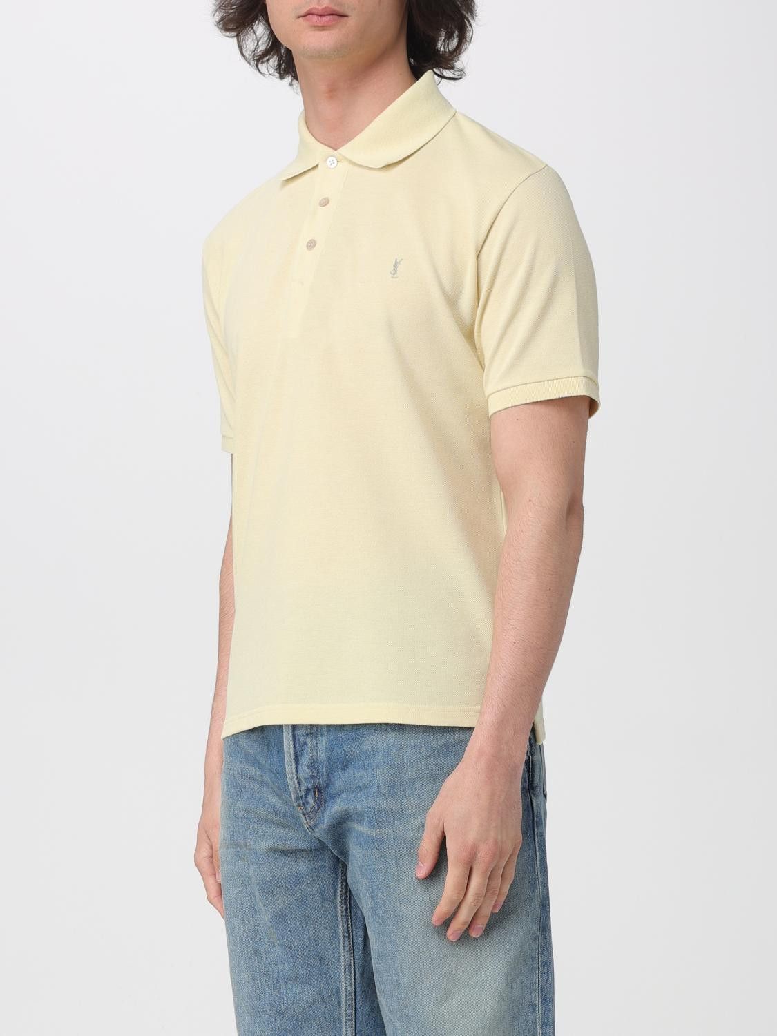 Saint Laurent Paris Saint Laurent Polo Shirt Men Green Size US XL / EU 56 / 4 - 4 Thumbnail