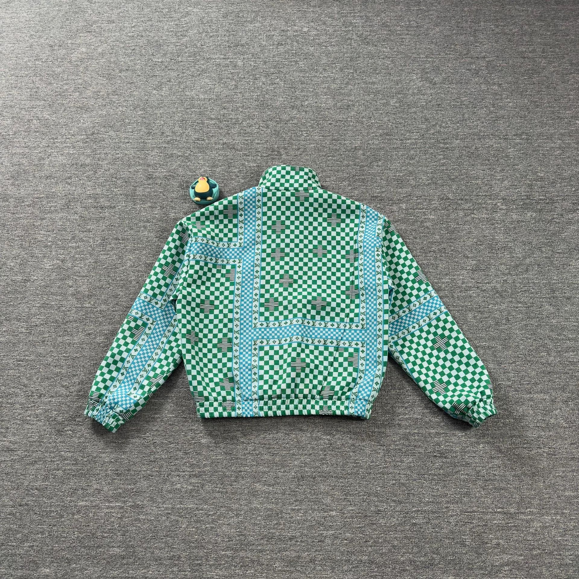 Louis Vuitton Louis Vuitton Damier Monogram Zip Up Jacket EU 48 Size US M / EU 48-50 / 2 - 9 Thumbnail