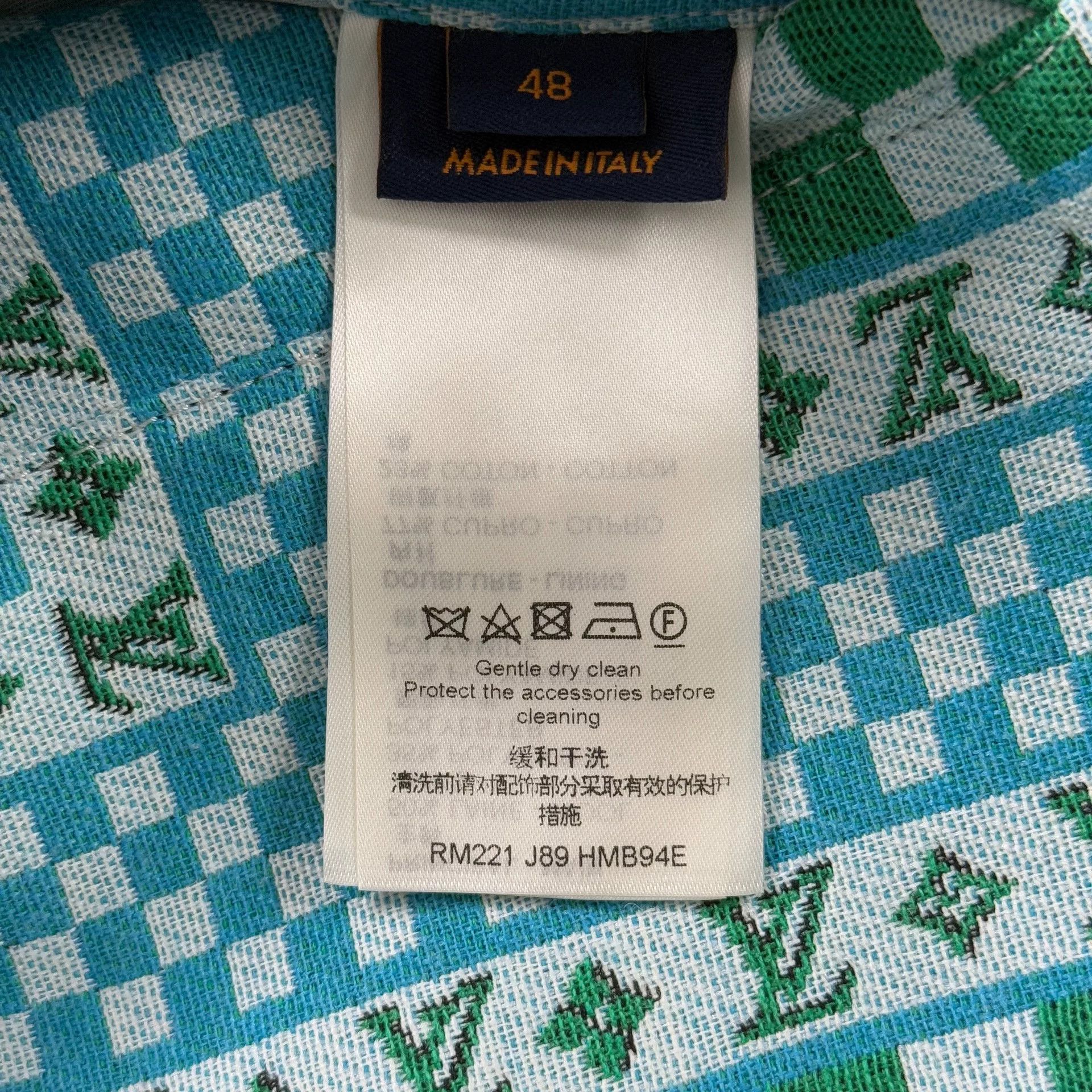 Louis Vuitton Louis Vuitton Damier Monogram Zip Up Jacket EU 48 Size US M / EU 48-50 / 2 - 8 Thumbnail