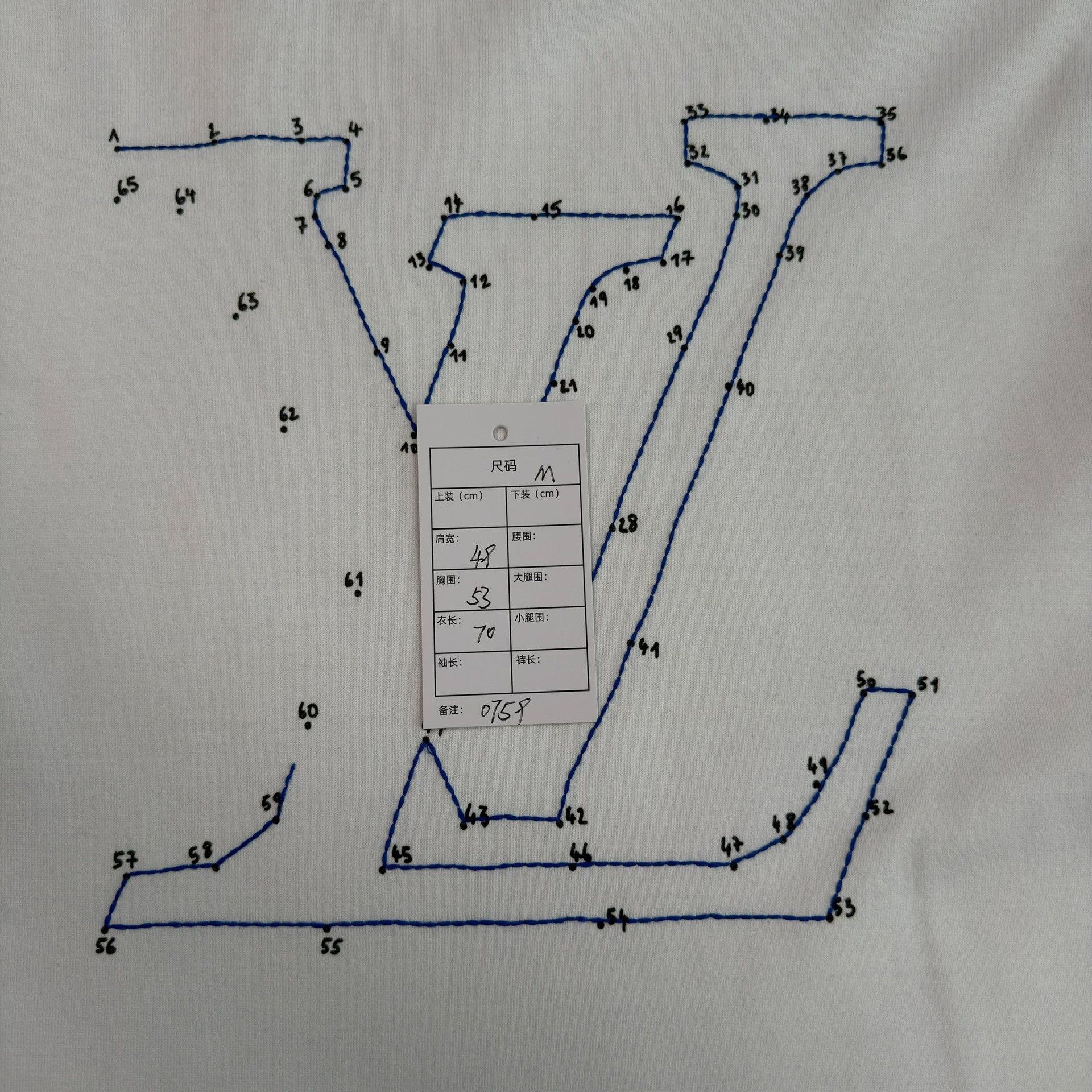 Louis Vuitton Louis Vuitton Embroidered Logo T-Shirt M Size US M / EU 48-50 / 2 - 6 Thumbnail