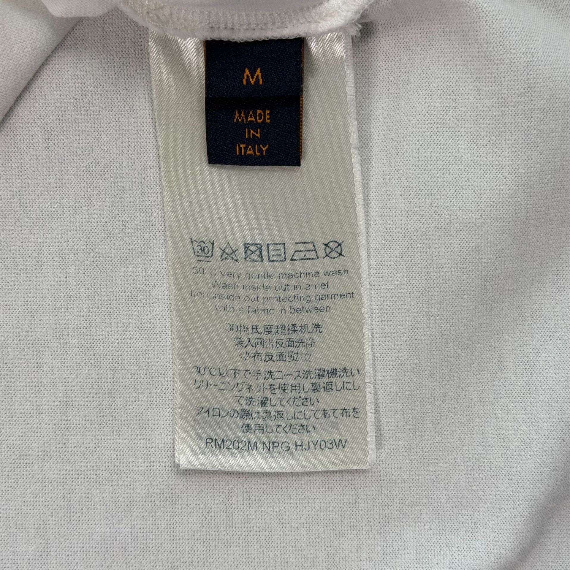 Louis Vuitton Louis Vuitton Embroidered Logo T-Shirt M Size US M / EU 48-50 / 2 - 7 Thumbnail