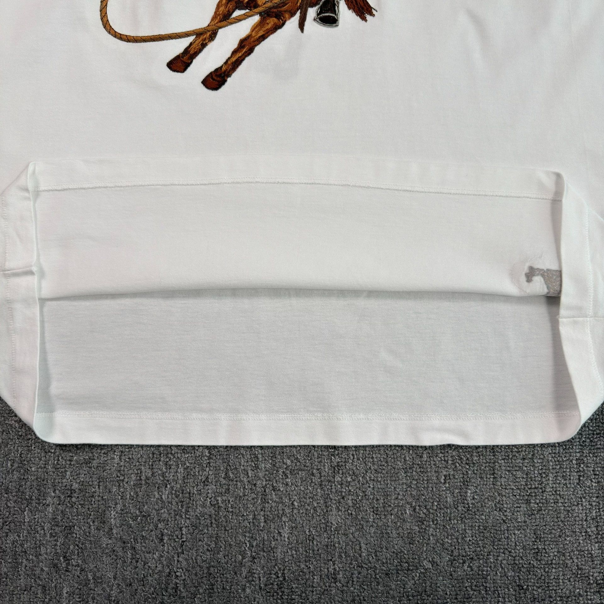 Louis Vuitton Louis Vuitton Cowboy Embroidery T-Shirt XXL Size US XXL / EU 58 / 5 - 6 Thumbnail