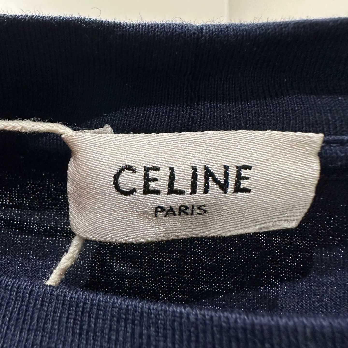 Celine Celine Cotton Blue T-Shirt S Women Size S / US 4 / IT 40 - 3 Thumbnail