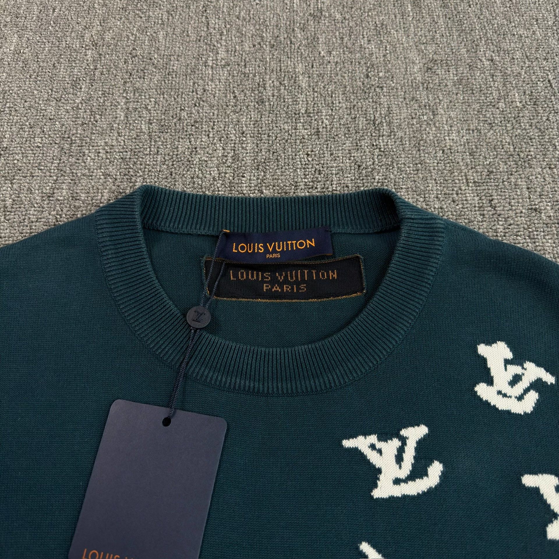 Louis Vuitton Louis Vuitton Piper Motif Knit Short Sleeve Sweater S Size US S / EU 44-46 / 1 - 4 Thumbnail