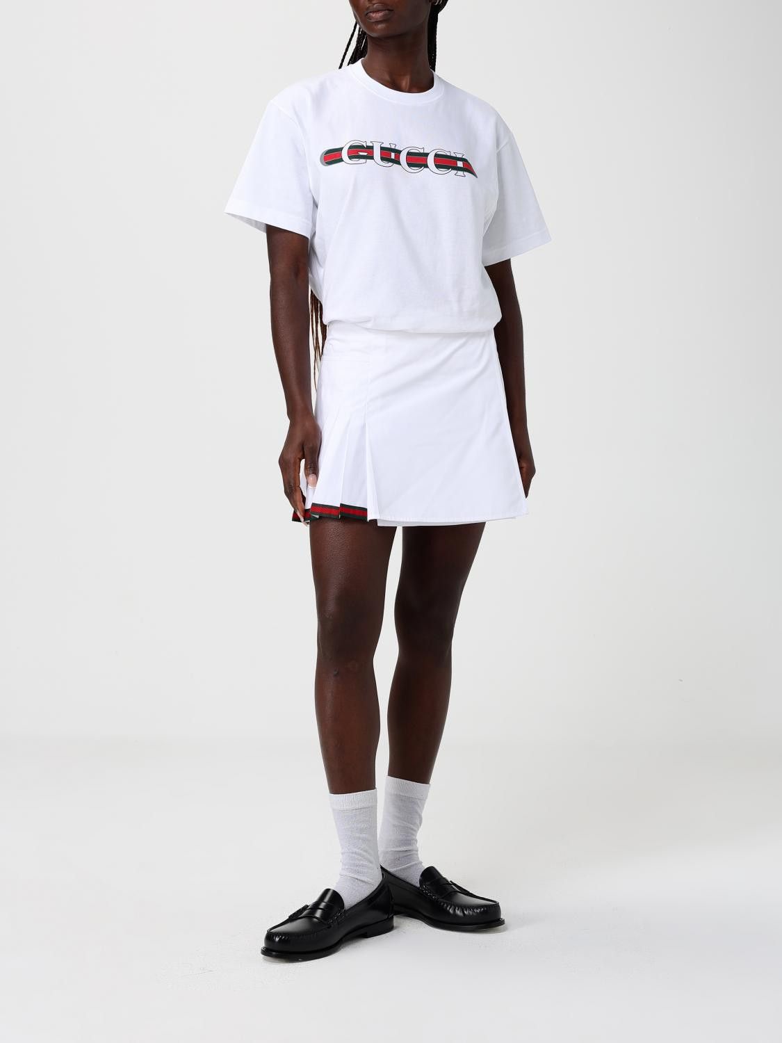 Gucci Gucci Skirt Woman White Size 26" / US 2 / IT 38 - 2 Thumbnail
