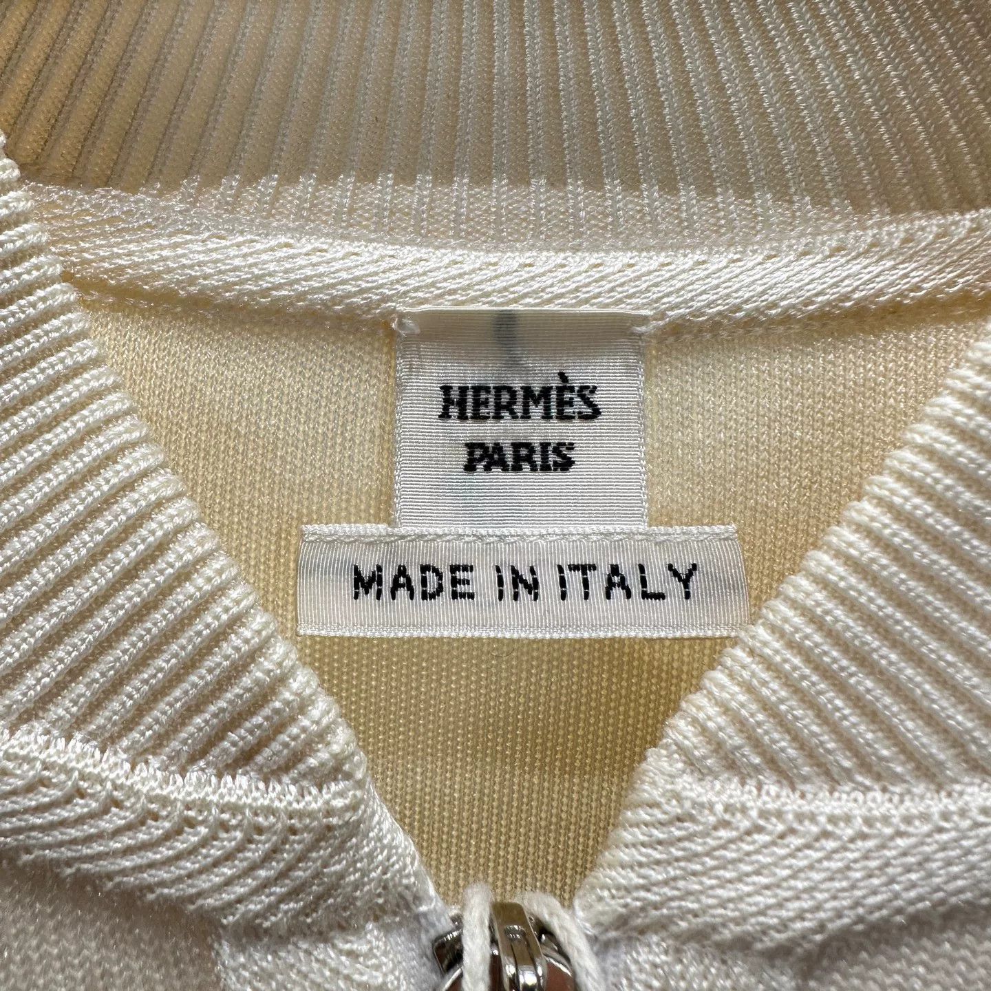 Hermes Hermes Silk Graphic Sweater us_4 Women Size S / US 4 / IT 40 - 3 Thumbnail