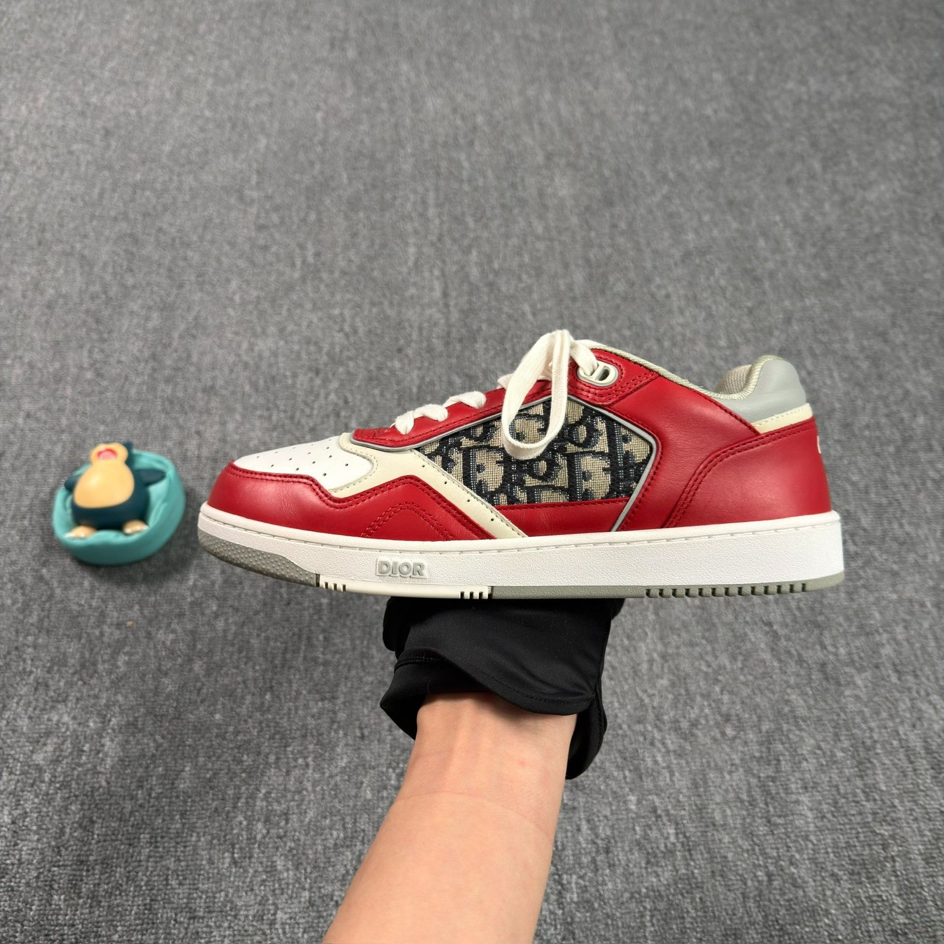 Dior Dior B27 Oblique Low Top Sneakers Red 42 Size US 9 / EU 42 - 9 Thumbnail