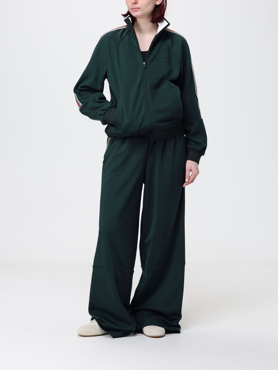 Gucci Gucci Sweatshirt Woman Forest Green Size M / US 6-8 / IT 42-44 - 2 Thumbnail