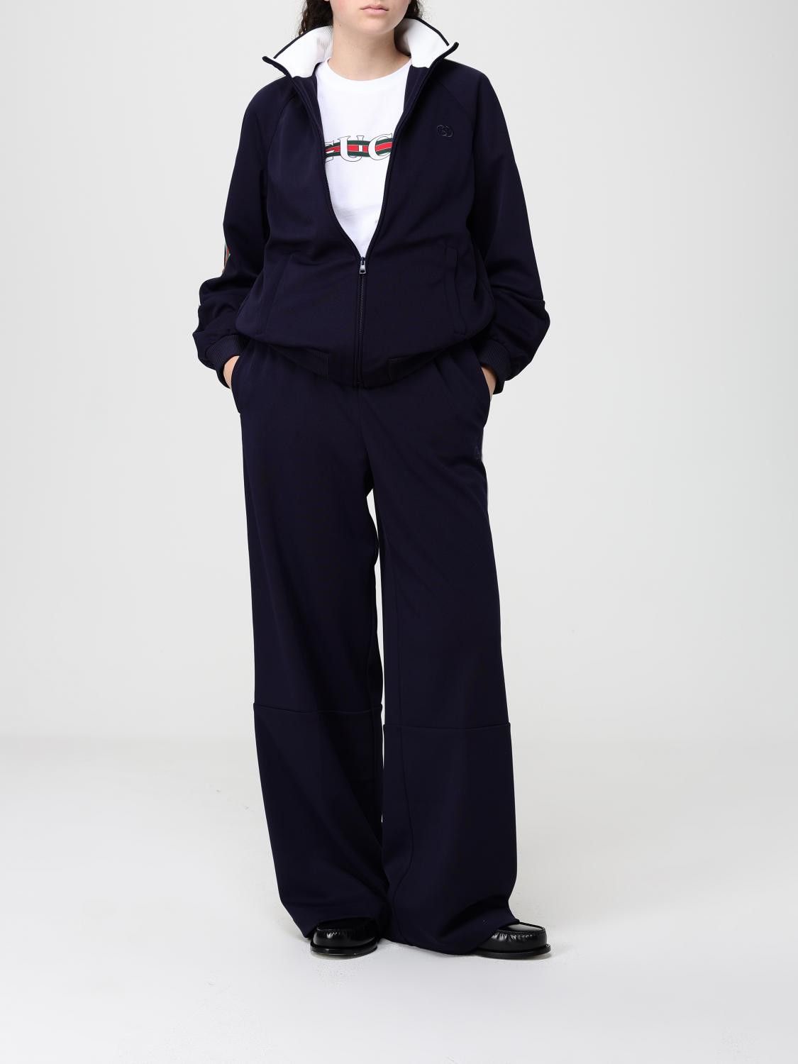 Gucci Gucci Sweatshirt Woman Blue Size M / US 6-8 / IT 42-44 - 2 Thumbnail
