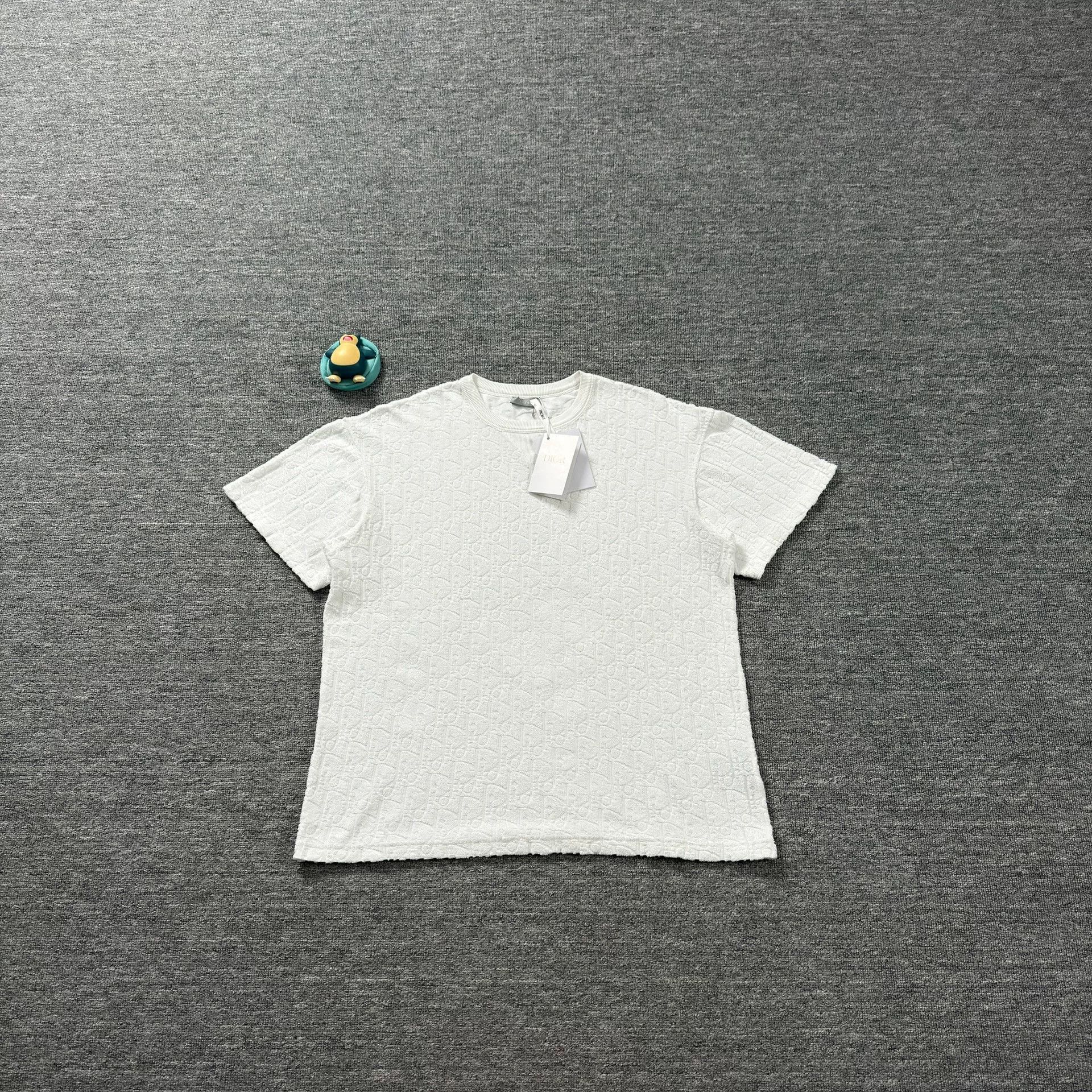 Dior Dior Oblique Terry Cotton T-Shirt Size S Size US S / EU 44-46 / 1 - 2 Thumbnail