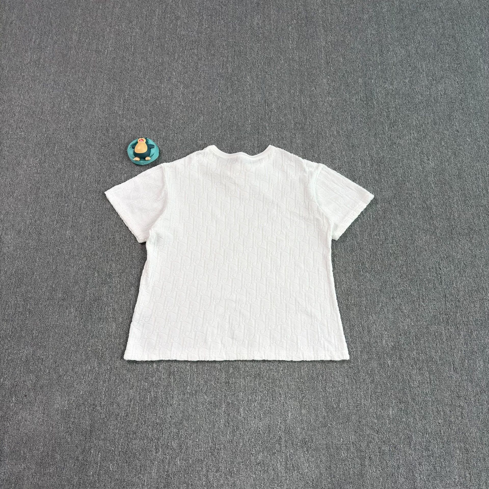 Dior Dior Oblique Pattern Towel Knit T-Shirt Size M Size US M / EU 48-50 / 2 - 3 Thumbnail