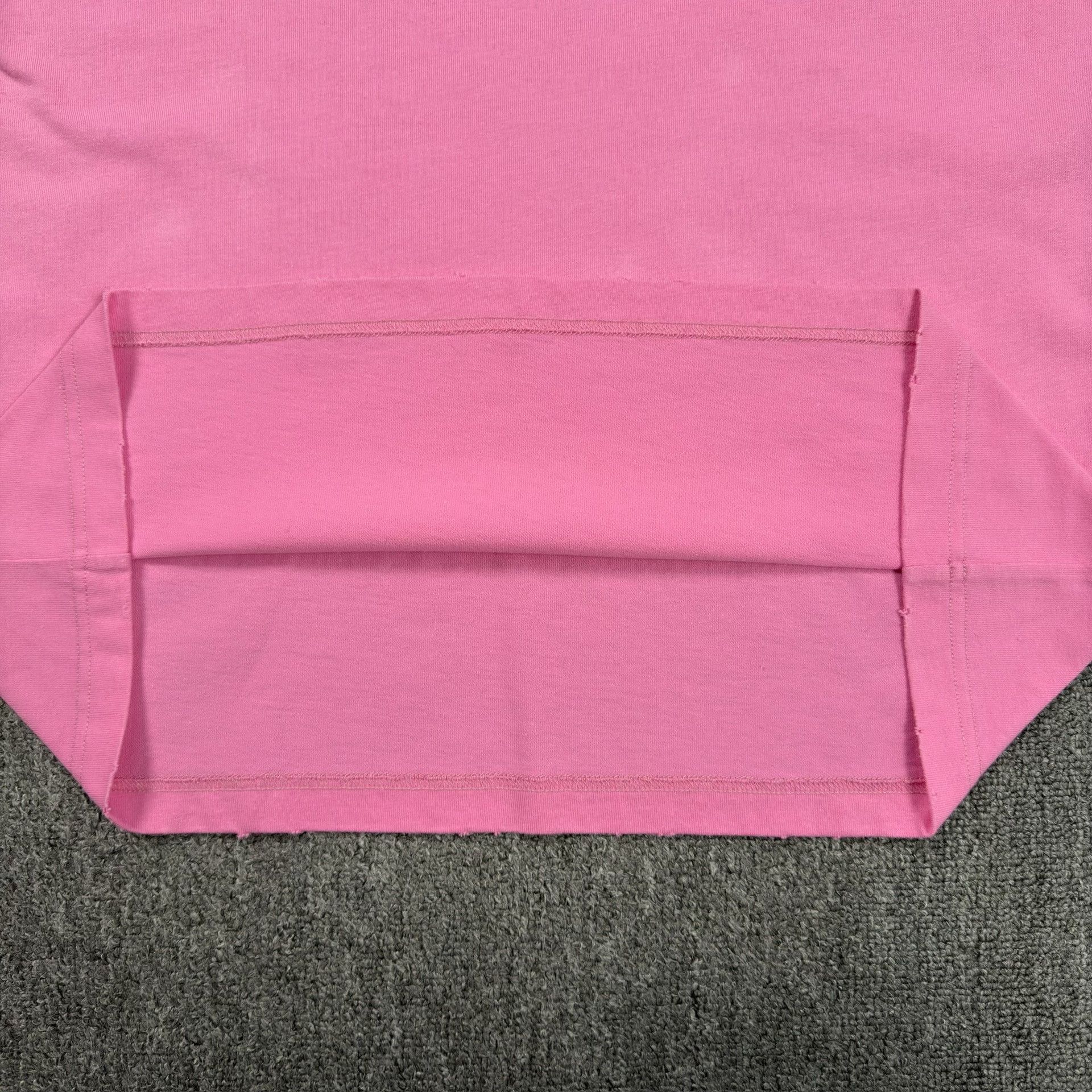Balenciaga Balenciaga Splatter Logo T-Shirt Pink M Size US M / EU 48-50 / 2 - 6 Thumbnail