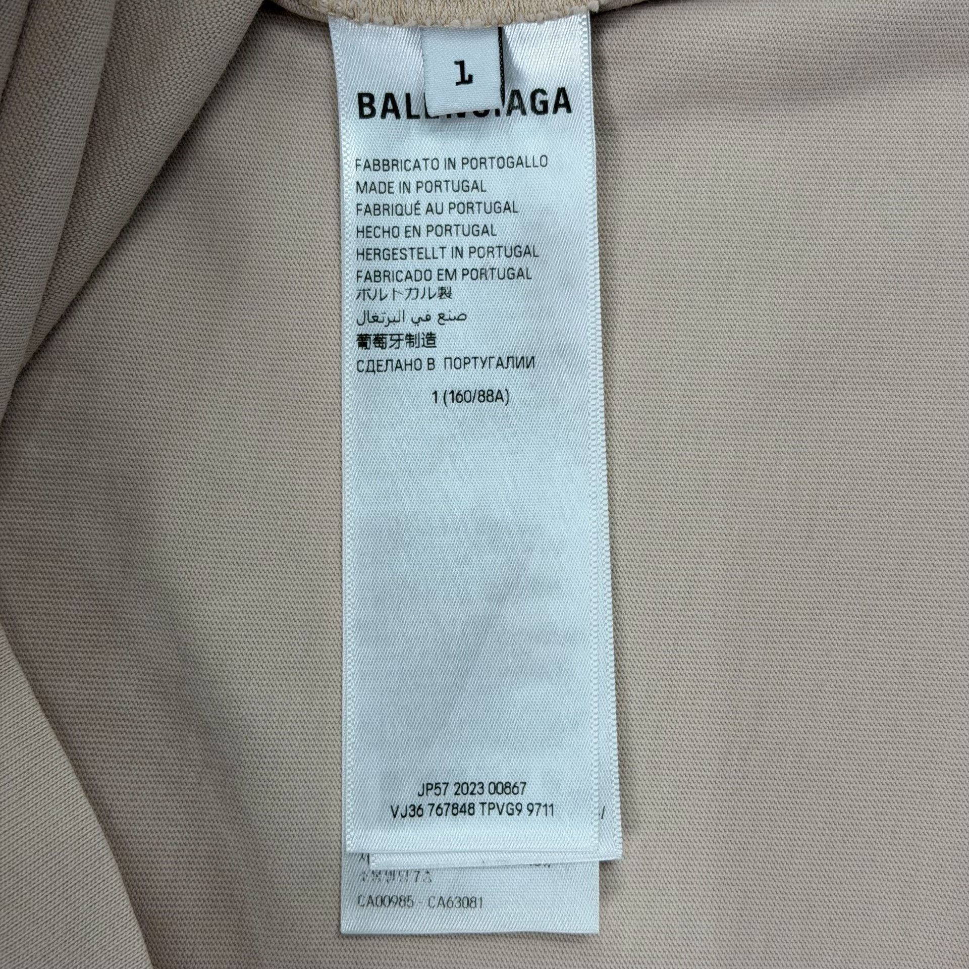 Balenciaga Balenciaga Double B Unity Logo T-Shirt Size 1 Size US S / EU 44-46 / 1 - 7 Thumbnail
