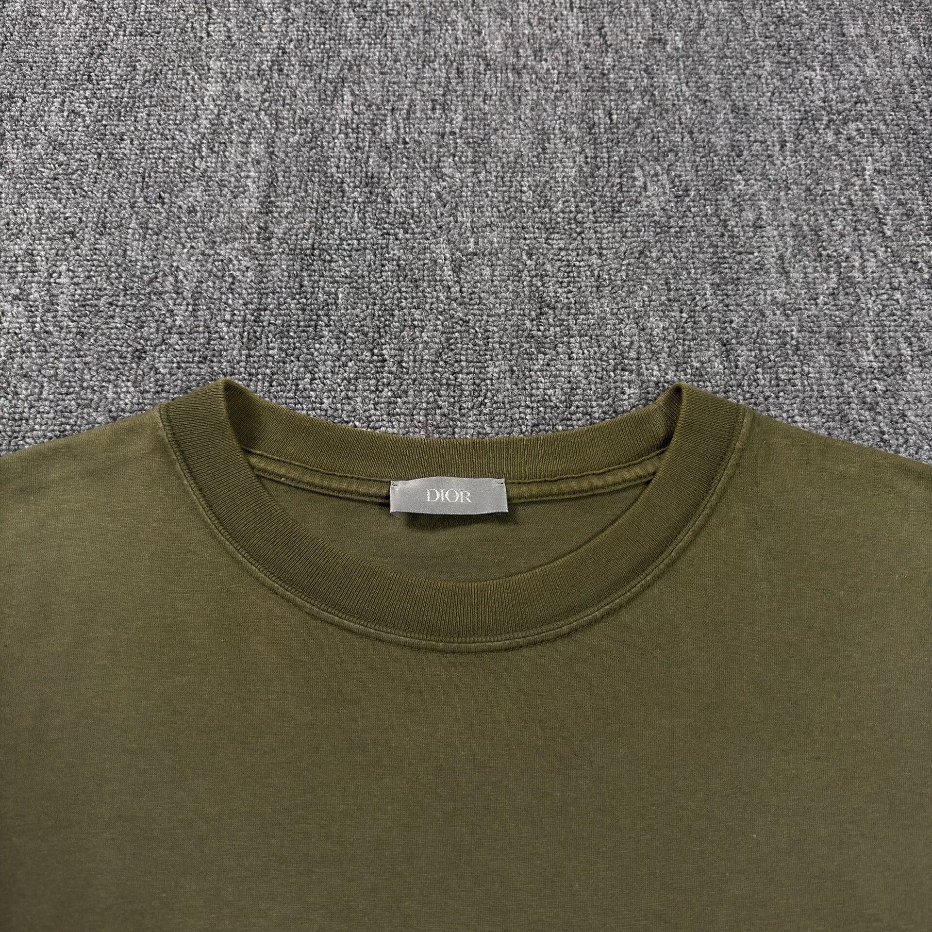 Dior Dior Embroidered Logo T-Shirt M Size US M / EU 48-50 / 2 - 4 Thumbnail