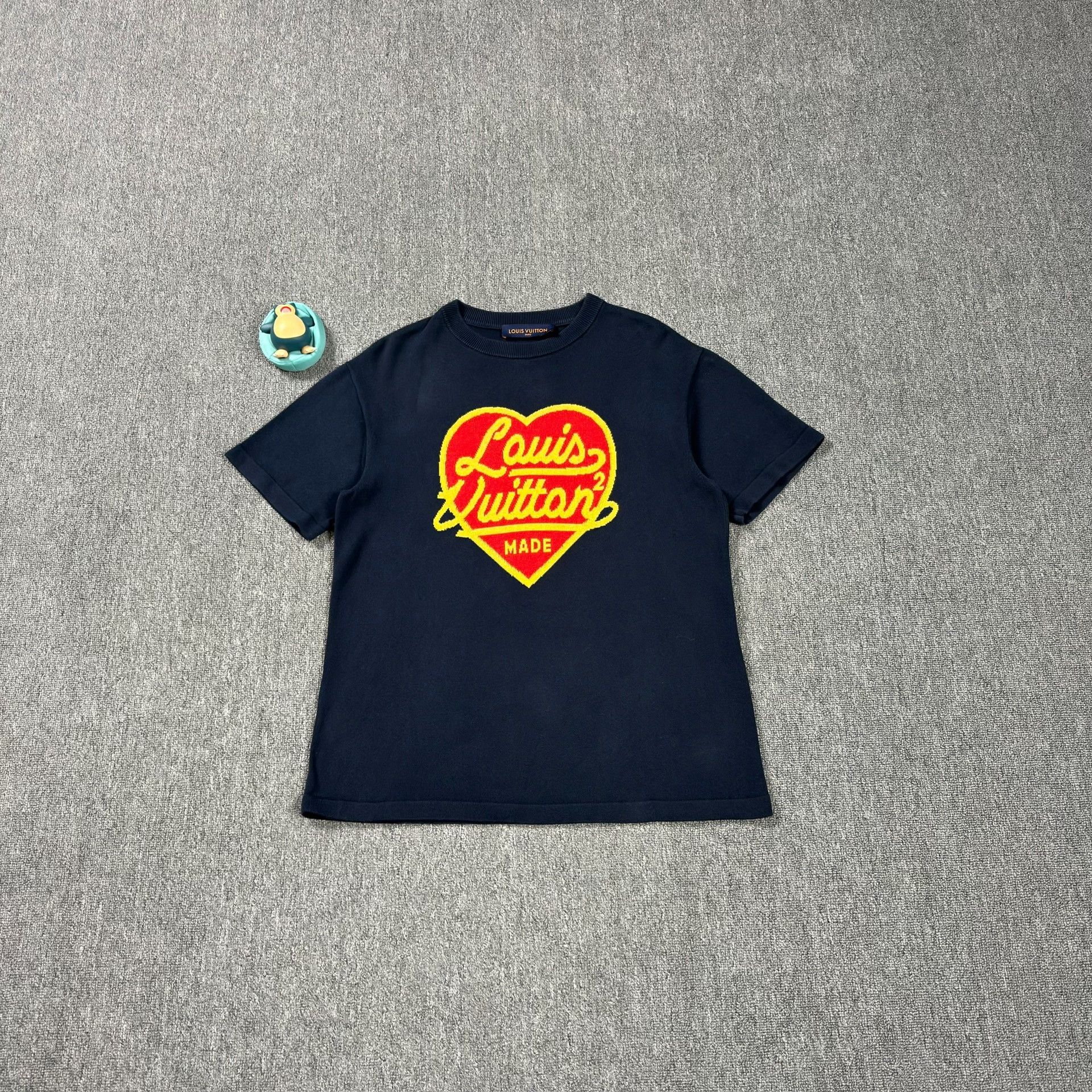 Louis Vuitton Louis Vuitton x Nigo Heart Logo Knit Short Sleeve S Size US S / EU 44-46 / 1 - 2 Thumbnail
