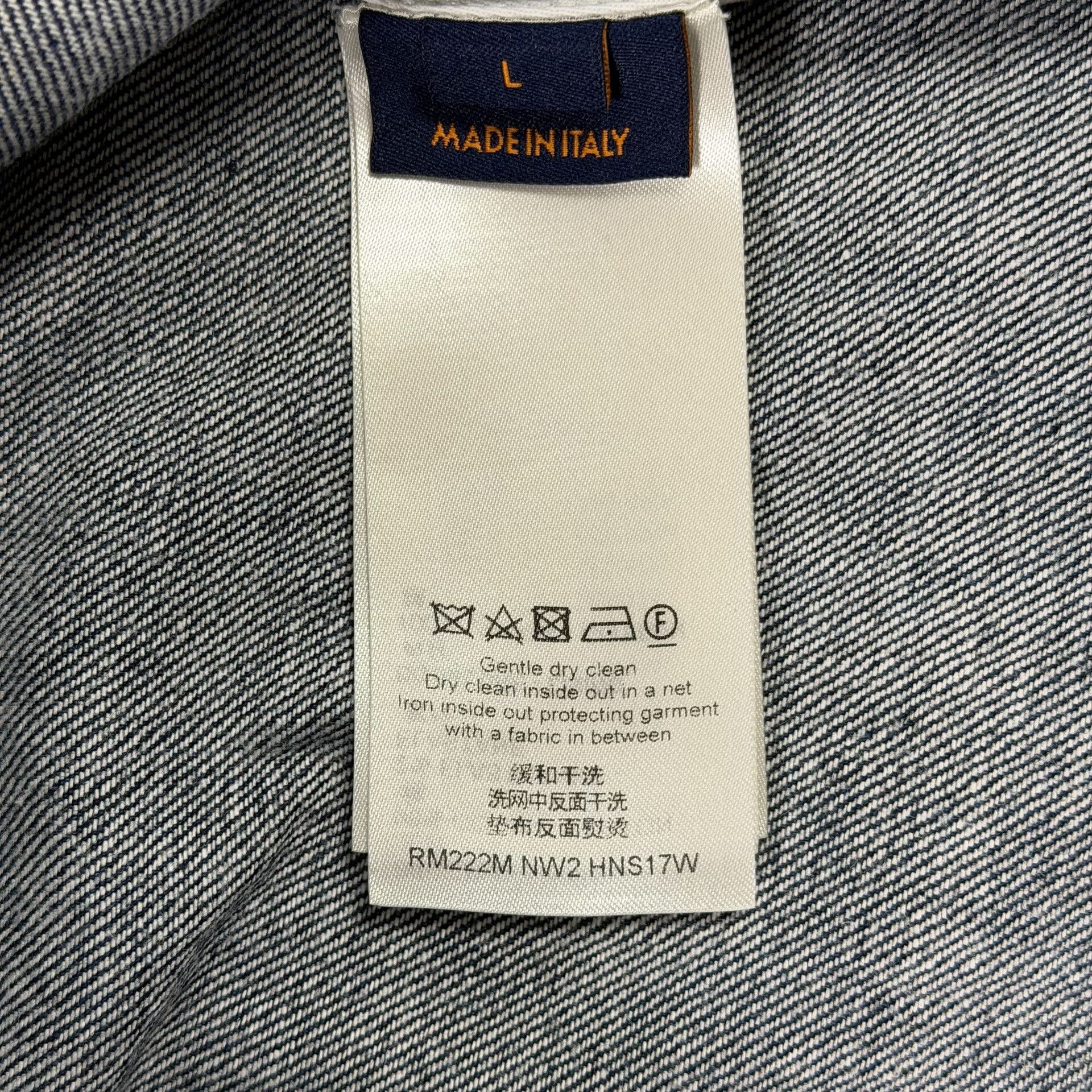 Louis Vuitton Louis Vuitton Bandana Monogram Denim Shirt Size L Size US L / EU 52-54 / 3 - 8 Thumbnail