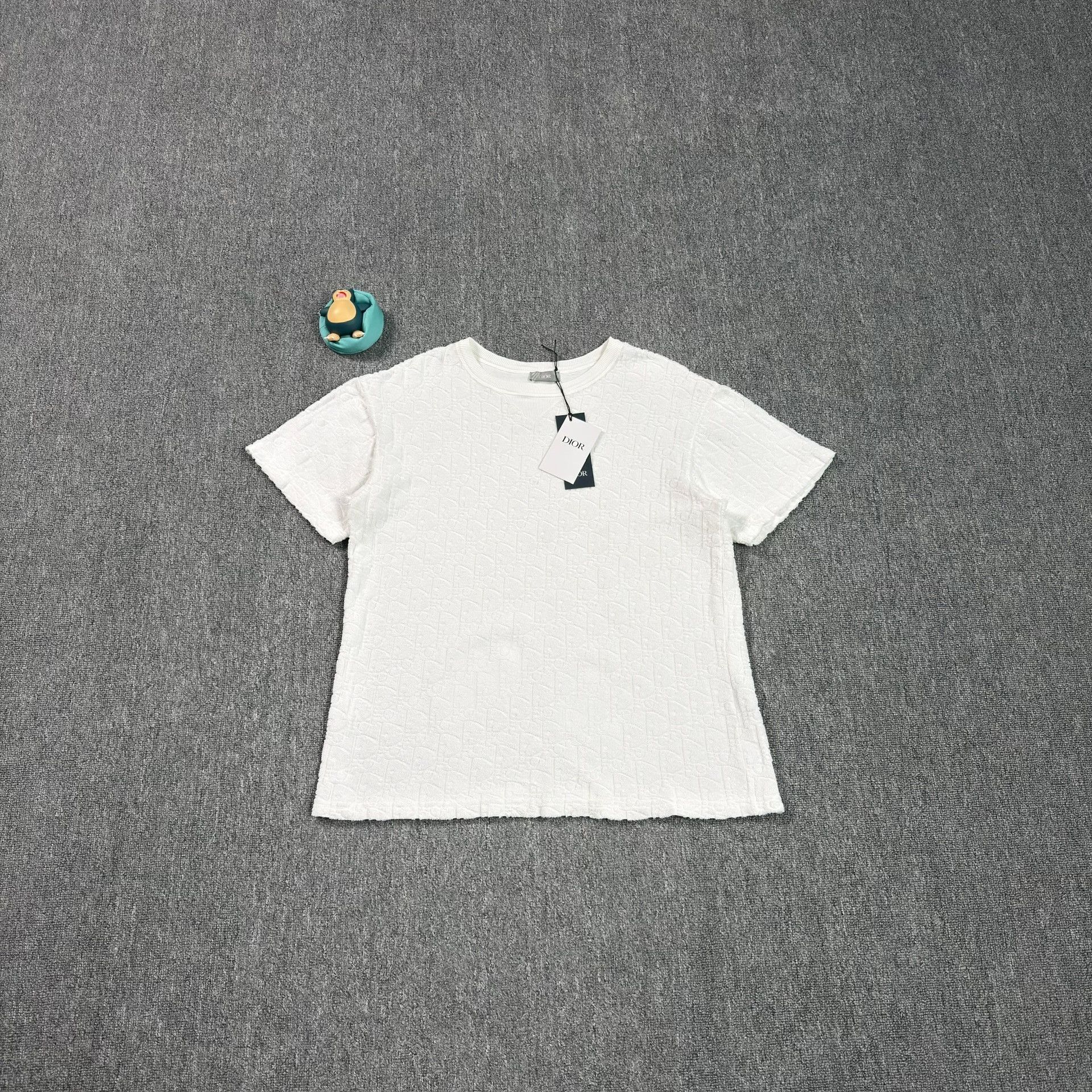 Dior Dior Oblique Terry Cotton T-Shirt Size XS Size US XS / EU 42 / 0 - 2 Thumbnail