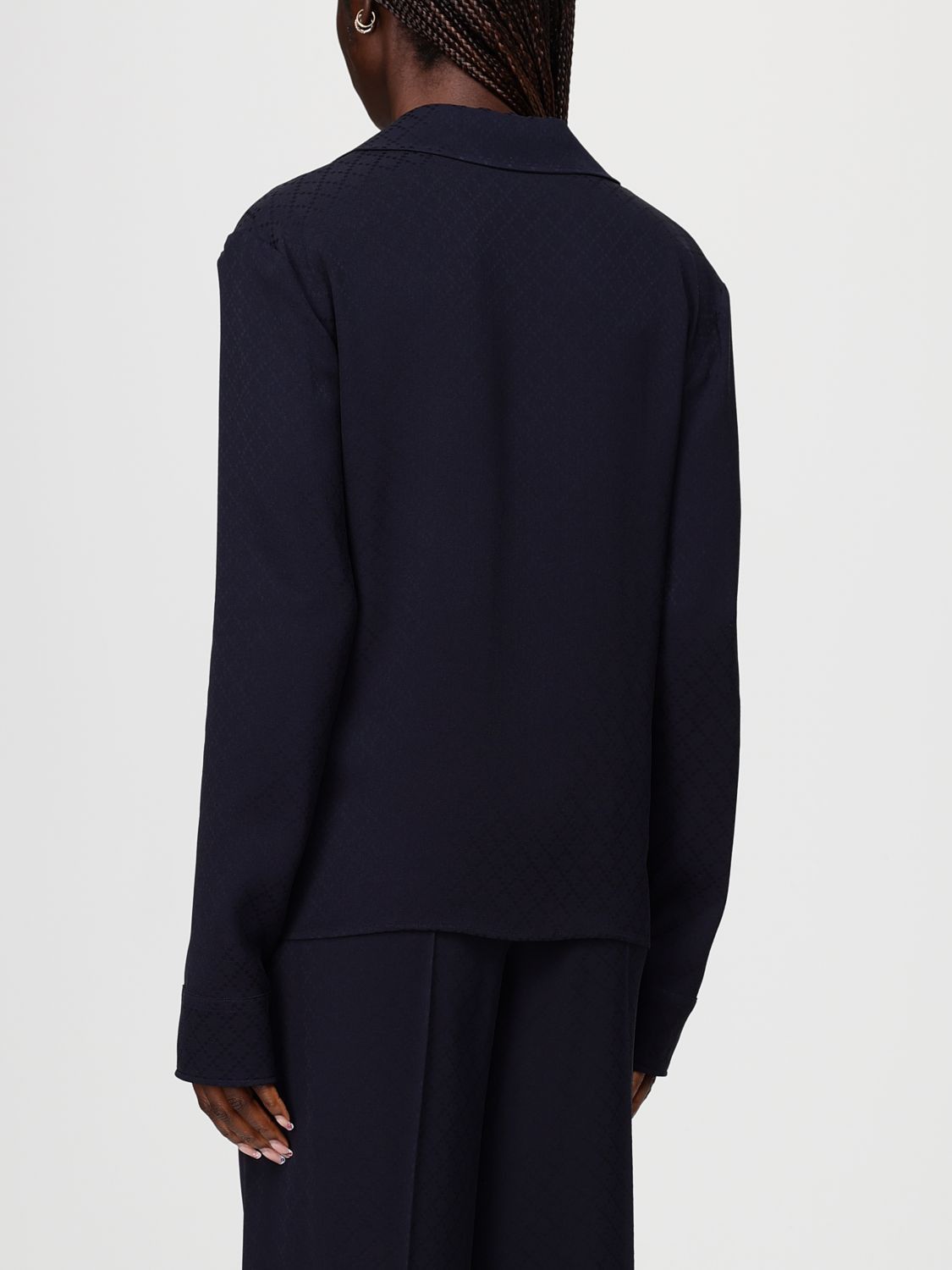Gucci Gucci Shirt Woman Blue Size S / US 4 / IT 40 - 3 Thumbnail