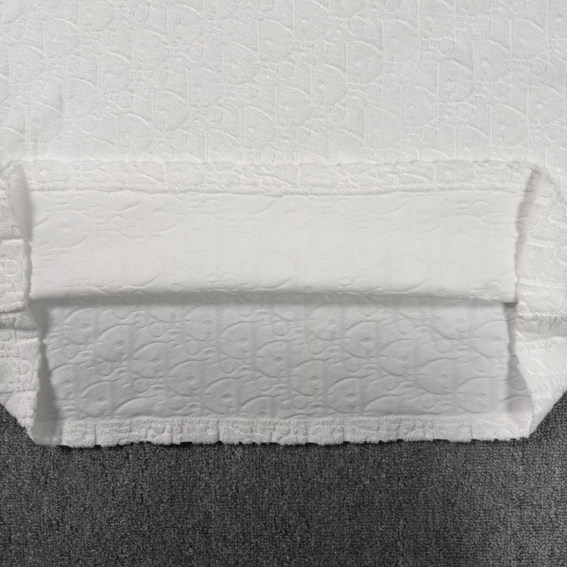 Dior Dior Oblique Terry Cotton T-Shirt Size L Size US L / EU 52-54 / 3 - 6 Thumbnail