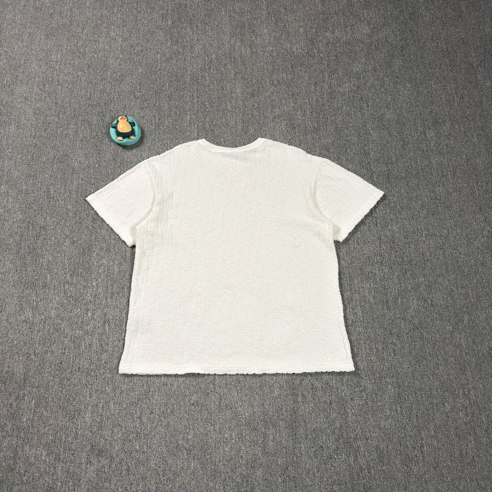 Dior Dior Oblique Terry Cotton T-Shirt Size L Size US L / EU 52-54 / 3 - 3 Thumbnail