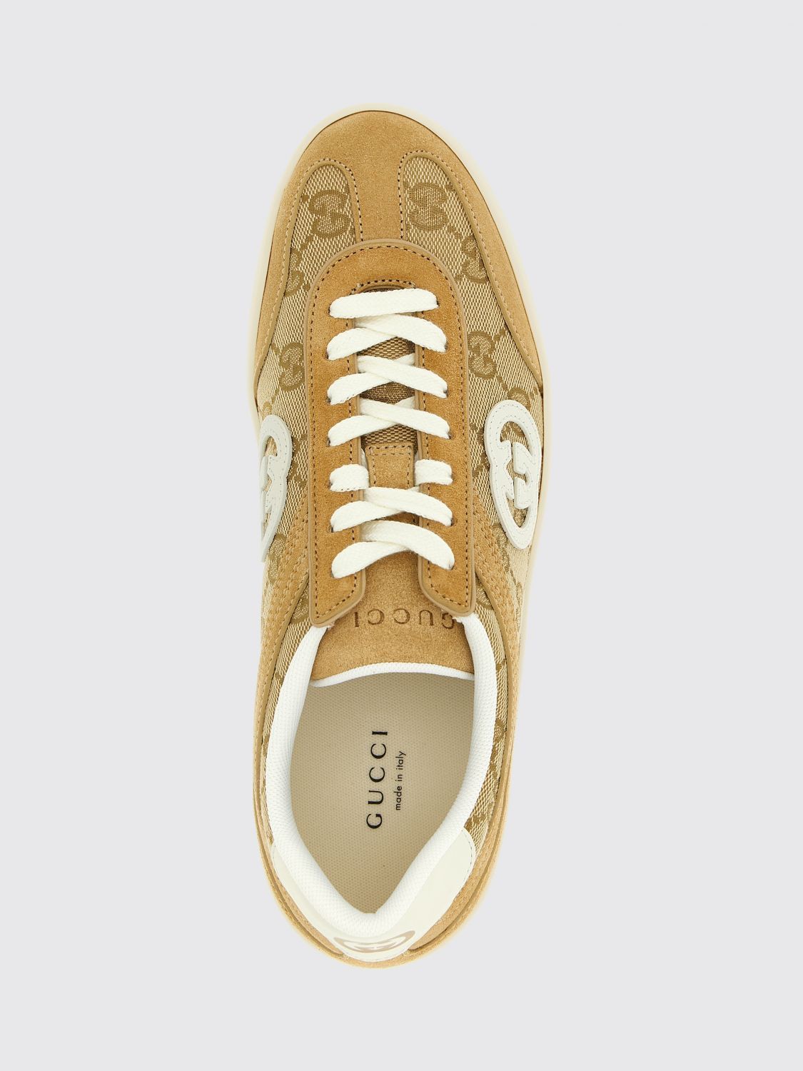 Gucci Gucci Sneakers Woman Beige Size US 11 / IT 41 - 4 Thumbnail