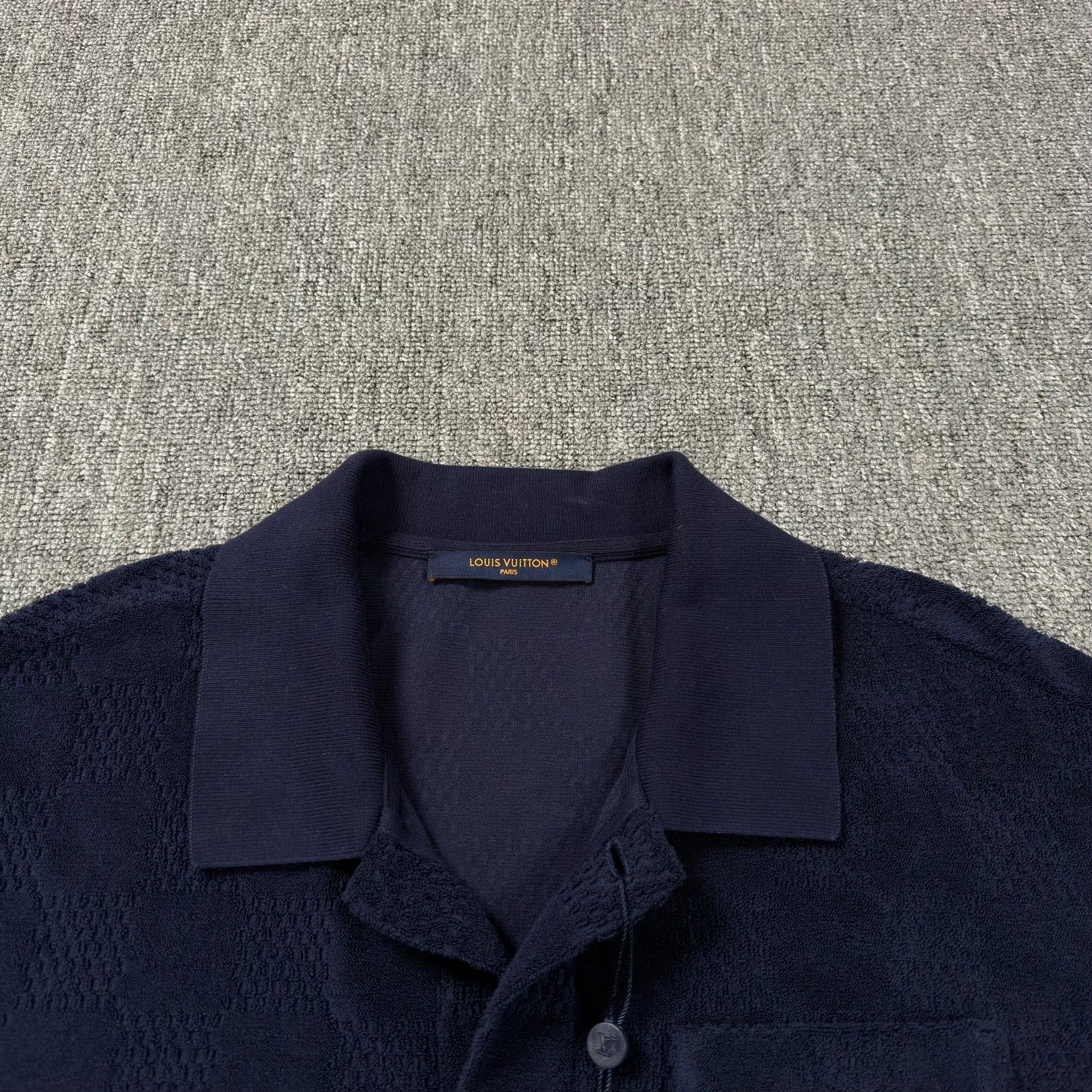 Louis Vuitton Louis Vuitton Damier Terry Shirt XXL Size US XXL / EU 58 / 5 - 3 Thumbnail