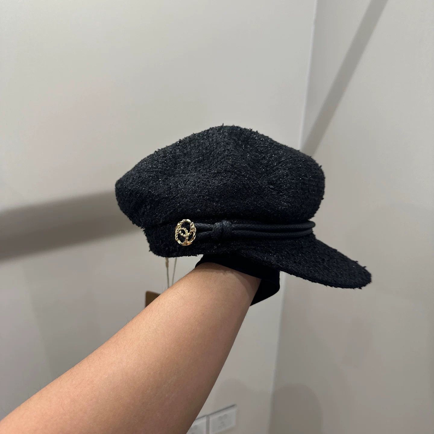 Chanel Chanel Retro Gold Hat one size Men Size ONE SIZE - 2 Thumbnail